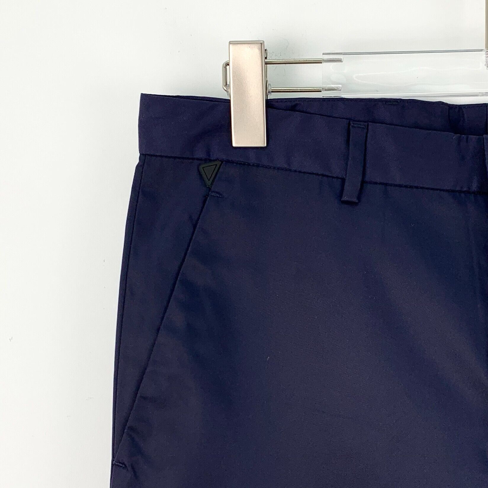 Prada Prada Navy Nylon Casual Pants Size 30 Size US 30 / EU 46 - 4 Thumbnail