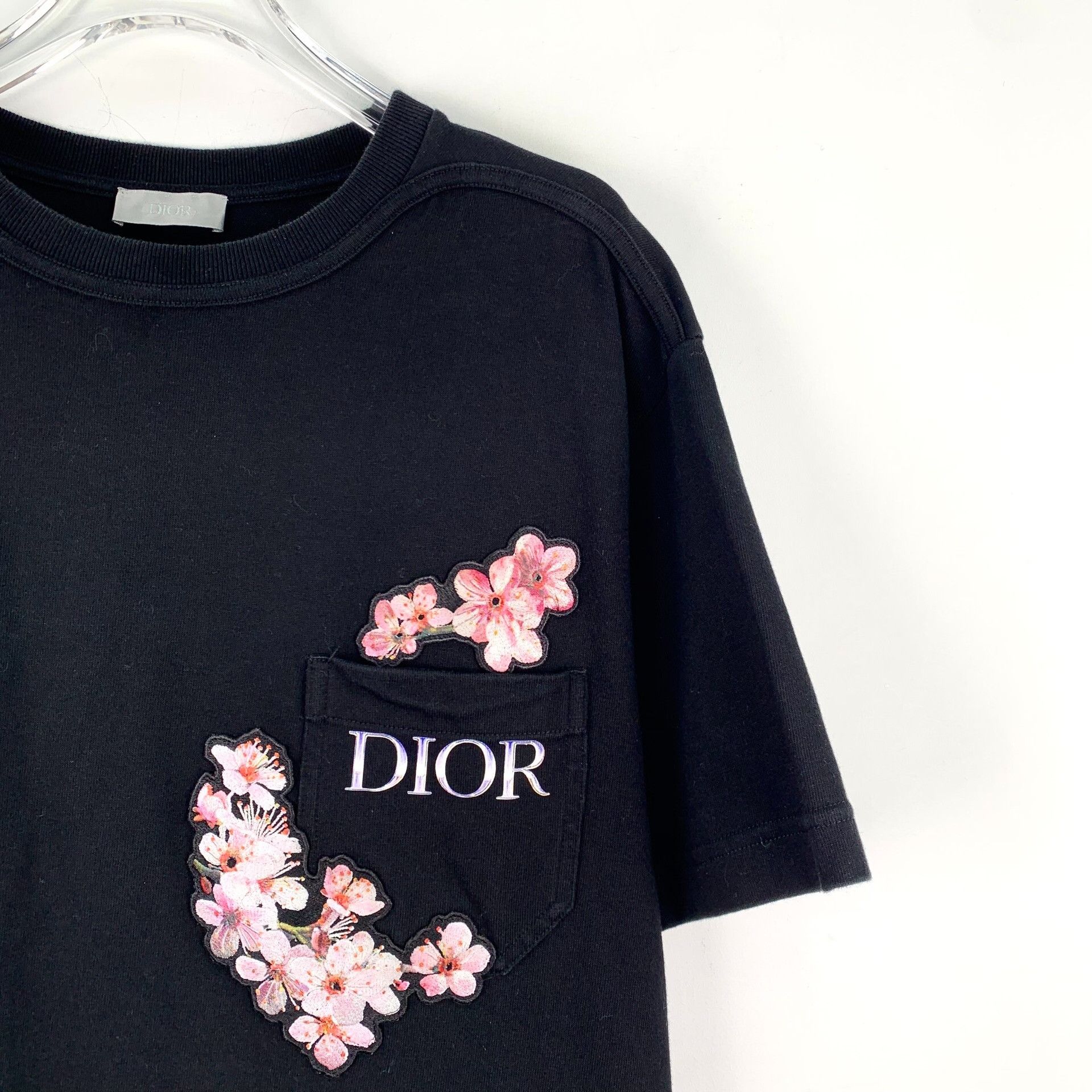Dior Dior Cherry Blossom Pocket T-Shirt M Size US M / EU 48-50 / 2 - 4 Thumbnail