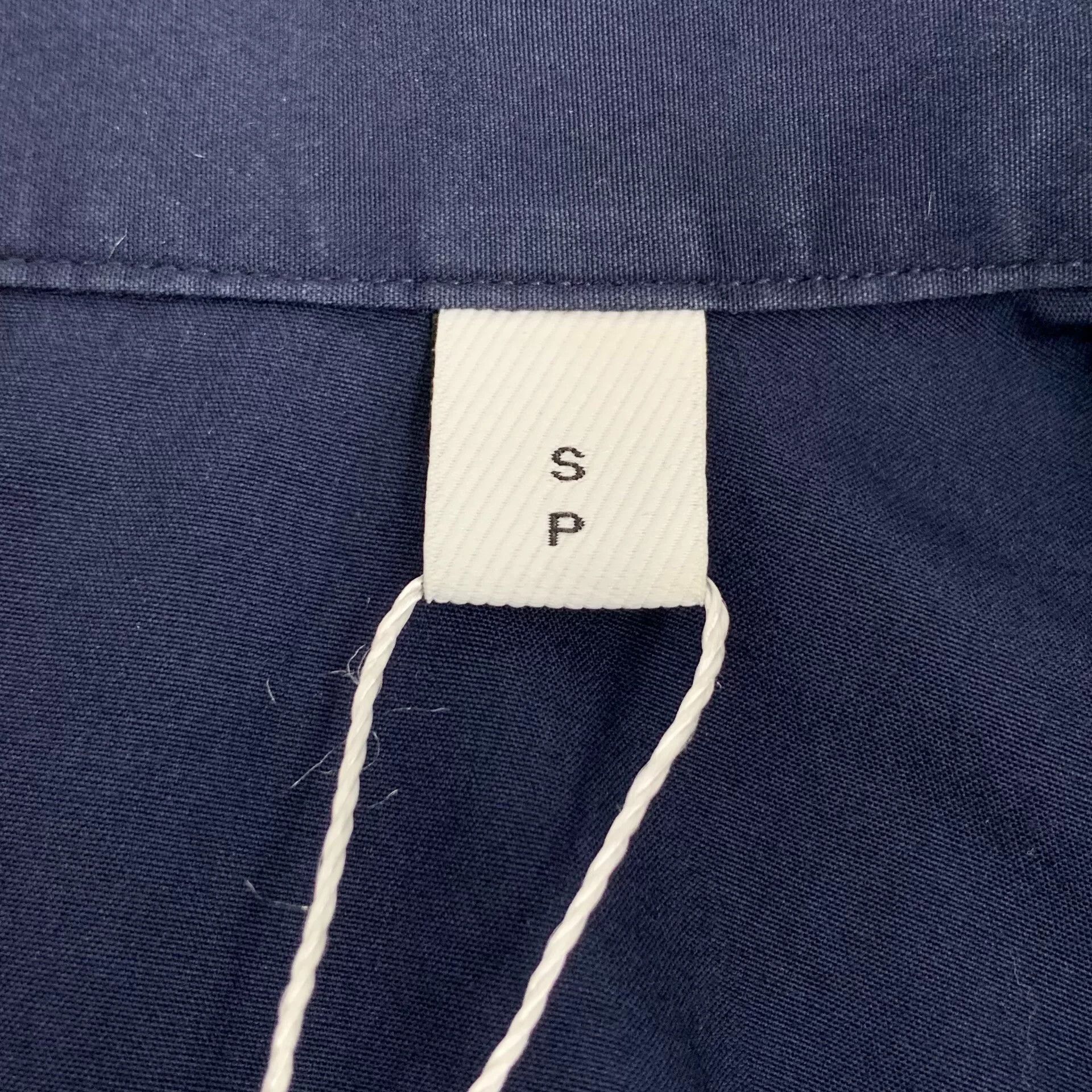 Burberry Burberry TB Monogram Navy Poplin Shirt S Size US S / EU 44-46 / 1 - 7 Thumbnail