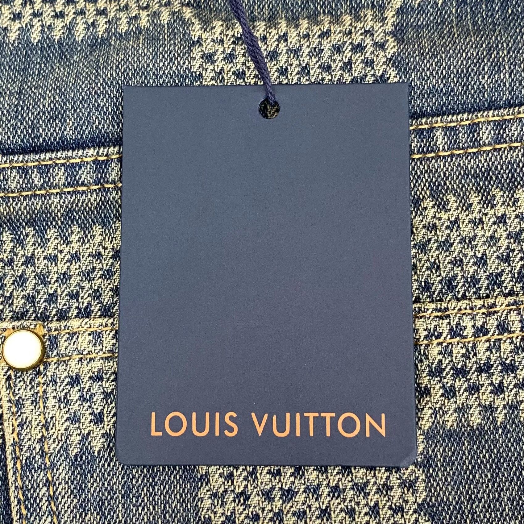 Louis Vuitton Louis Vuitton Pharrell Damier Denim Pants 33 Size US 33 - 9 Thumbnail