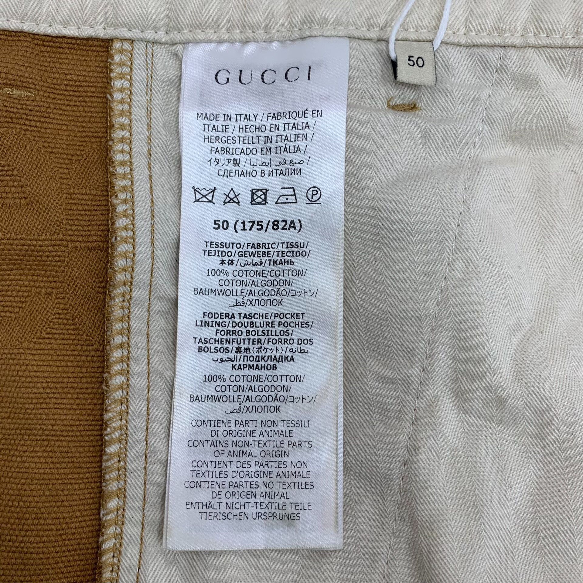 Gucci Gucci GG Jacquard Logo Casual Pants Size 50 Size US 34 / EU 50 - 8 Thumbnail