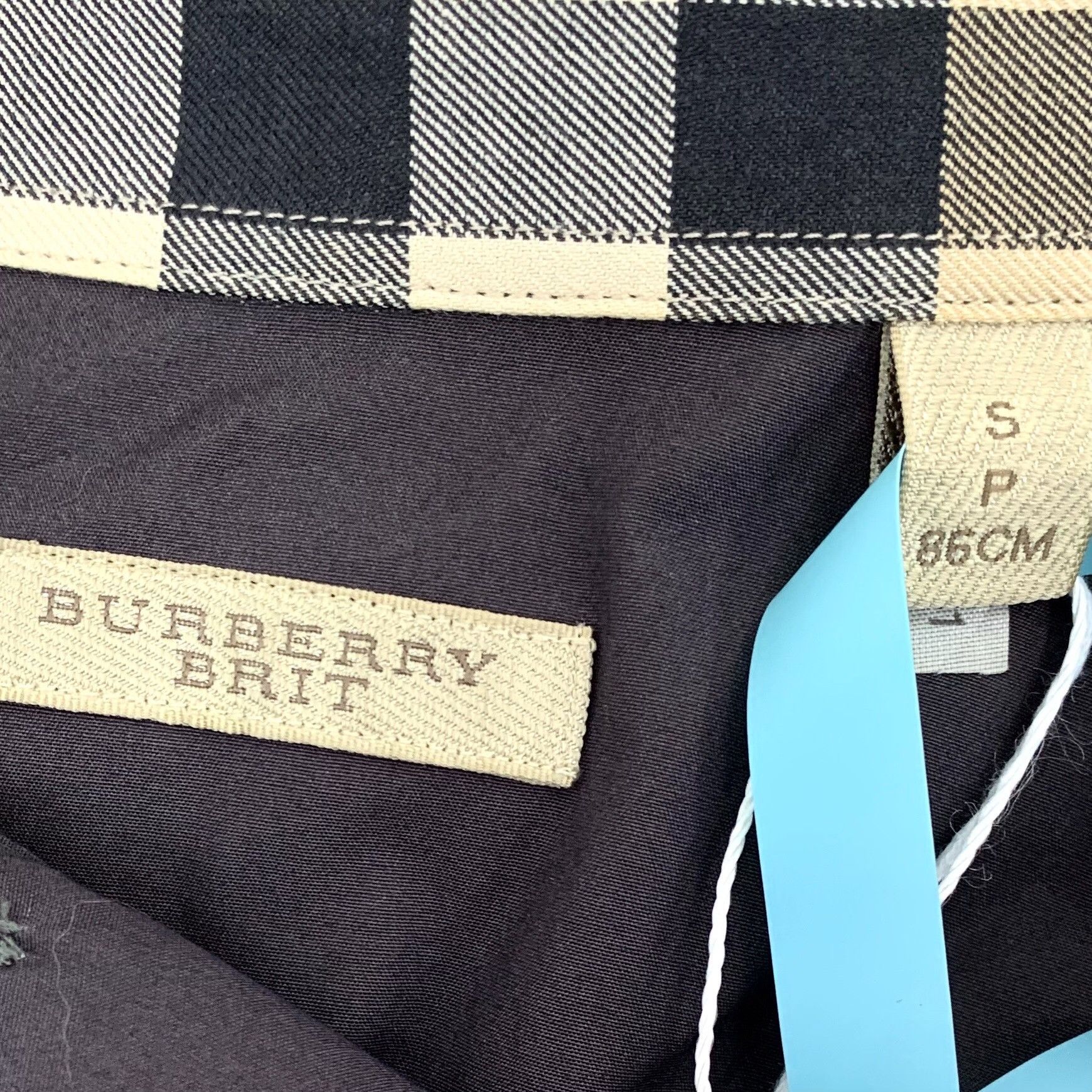 Burberry Burberry Brit Embroidered Logo Cotton Shirt US S Size US S / EU 44-46 / 1 - 6 Thumbnail