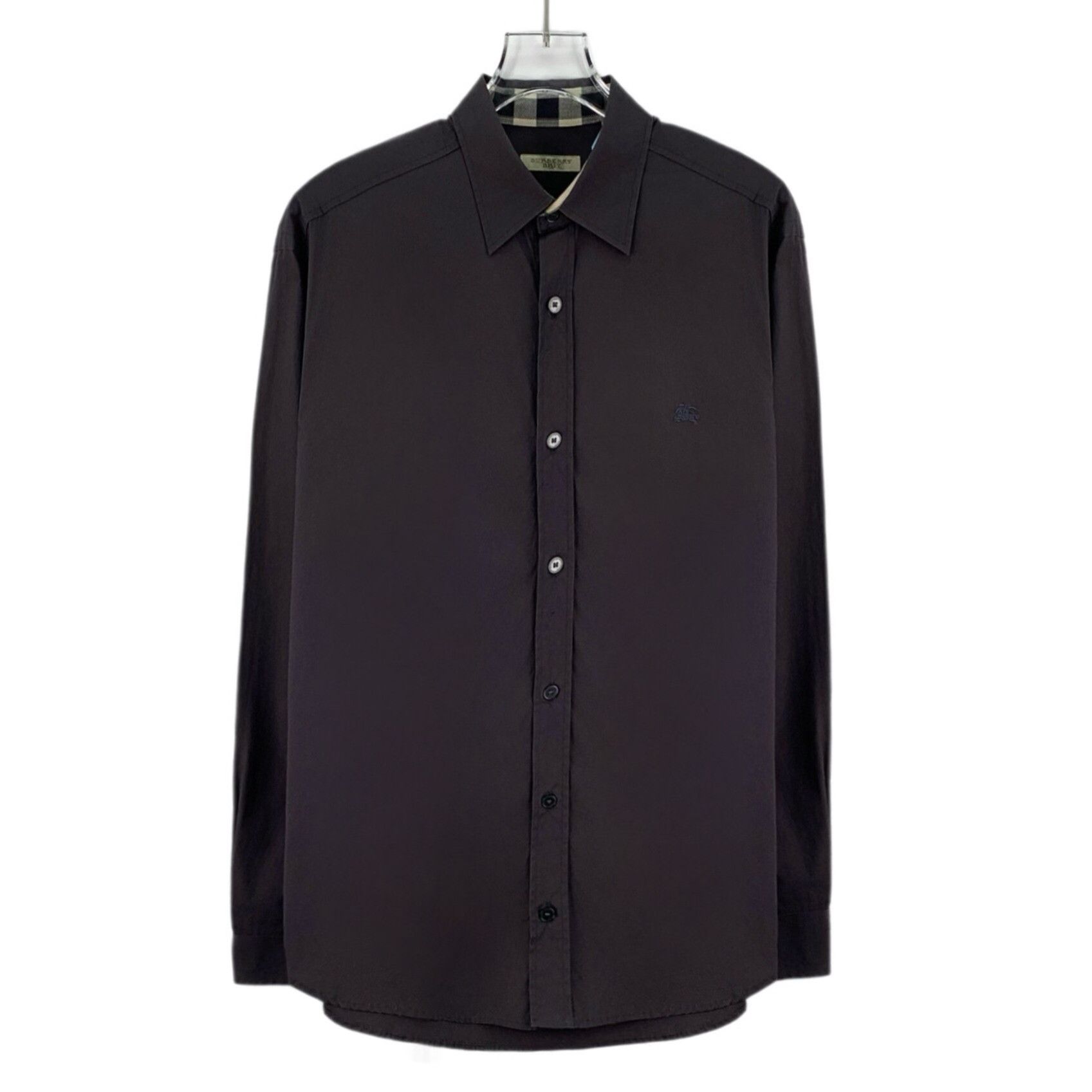 Burberry Burberry Brit Embroidered Logo Cotton Shirt US S Size US S / EU 44-46 / 1 - 2 Thumbnail