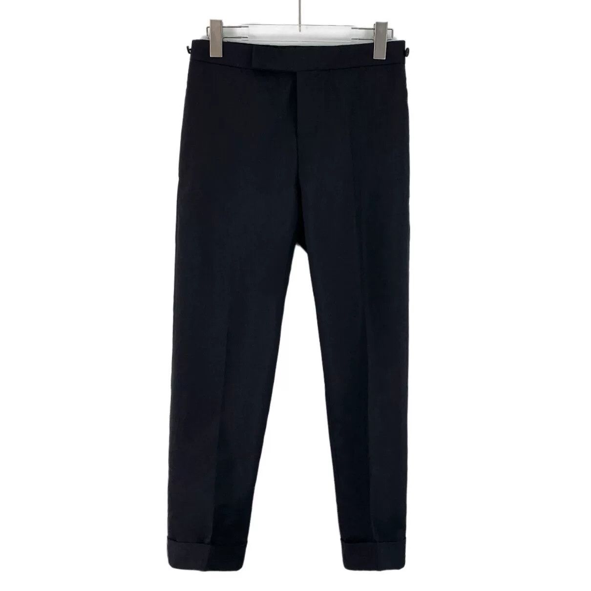 Thom Browne Thom Browne Stripe Detail Wool Trousers Size 0 Size US 28 / EU 44 - 2 Thumbnail