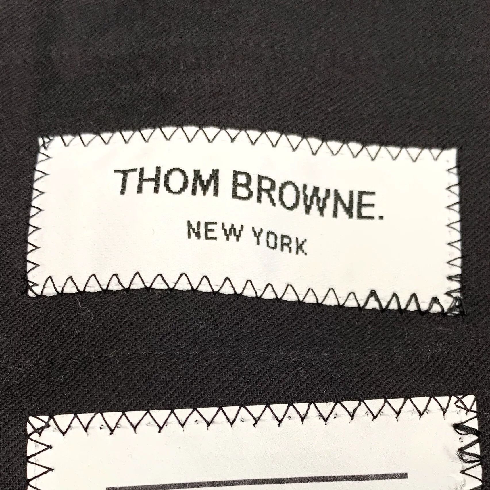 Thom Browne Thom Browne Stripe Detail Wool Trousers Size 0 Size US 28 / EU 44 - 6 Thumbnail