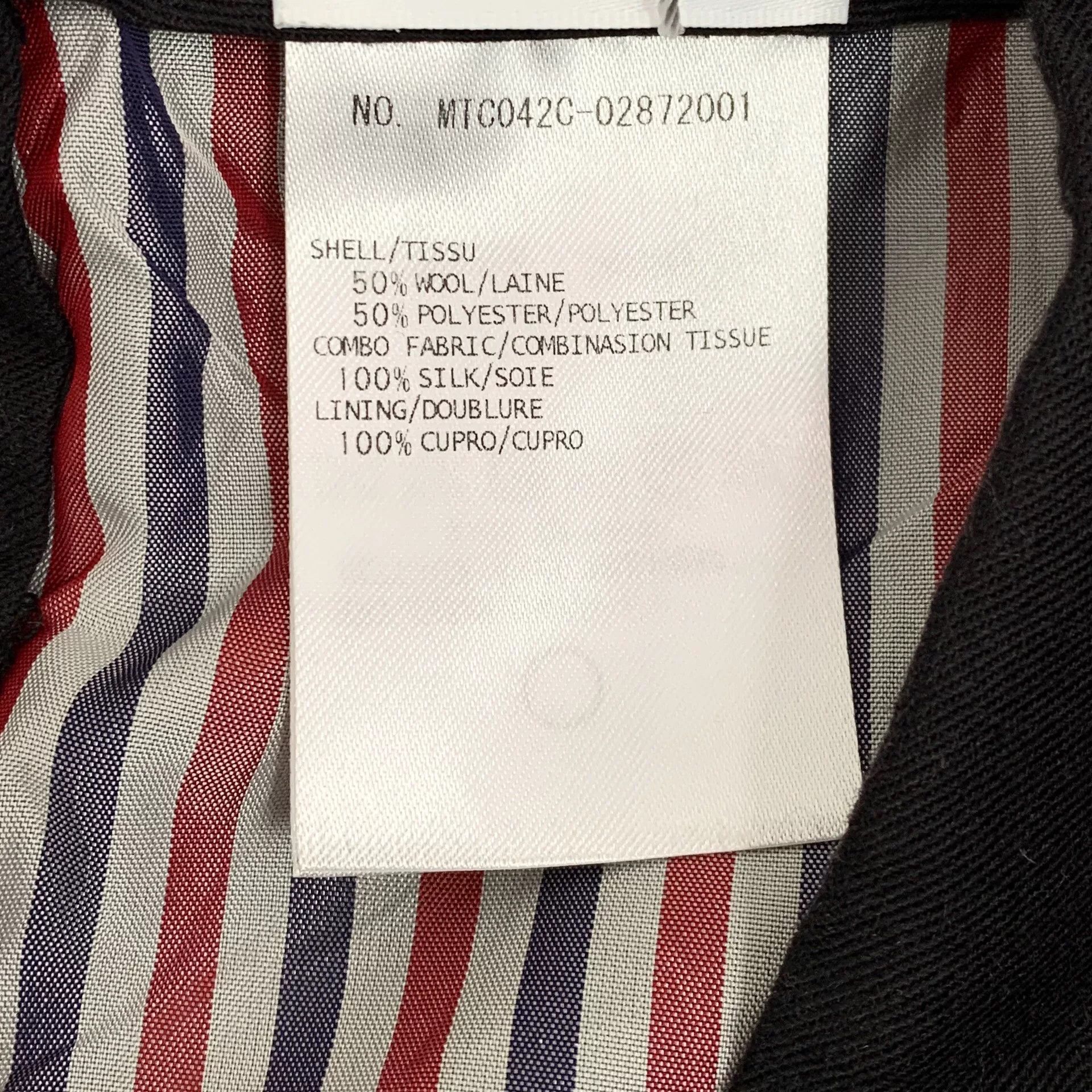 Thom Browne Thom Browne Stripe Detail Wool Trousers Size 0 Size US 28 / EU 44 - 8 Thumbnail