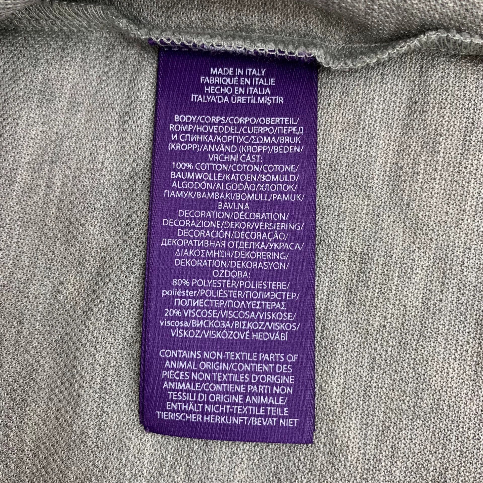 Ralph Lauren Purple Label Ralph Lauren Bear Embroidered Polo Shirt XS Size US XS / EU 42 / 0 - 8 Thumbnail