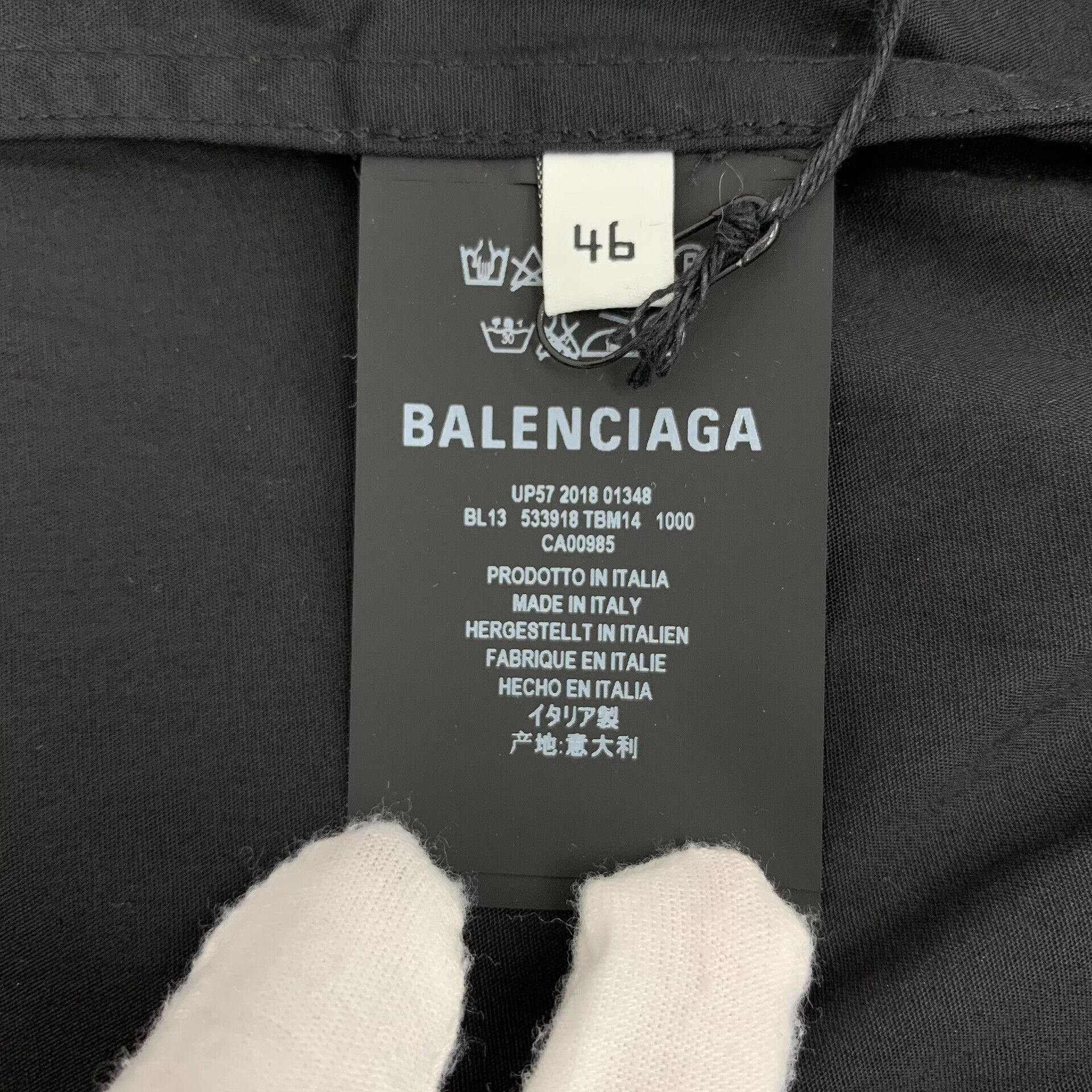 Balenciaga Balenciaga Plaid Panel Track Jacket Size 46 Size US S / EU 44-46 / 1 - 8 Thumbnail