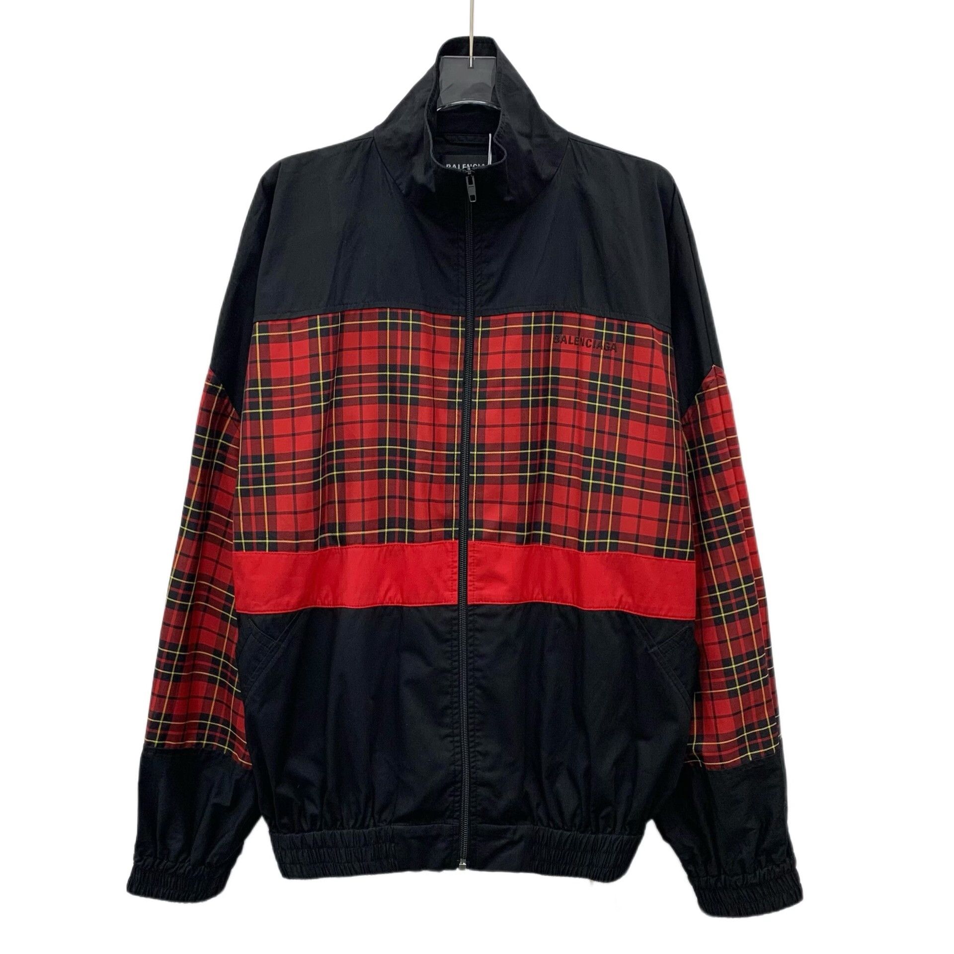 Balenciaga Balenciaga Plaid Panel Track Jacket Size 46 Size US S / EU 44-46 / 1 - 2 Thumbnail
