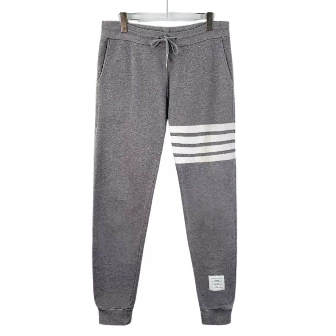 Thom Browne Thom Browne 4-Bar Cotton Sweatpants Size 2 Size US 32 / EU 48 - 2 Thumbnail
