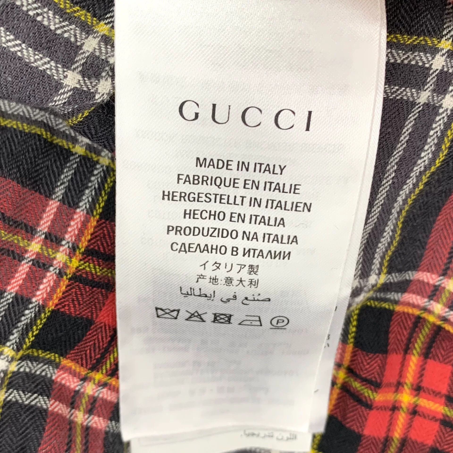 Gucci Gucci Logo Embroidery Denim Jacket Size 50 Size US M / EU 48-50 / 2 - 9 Thumbnail
