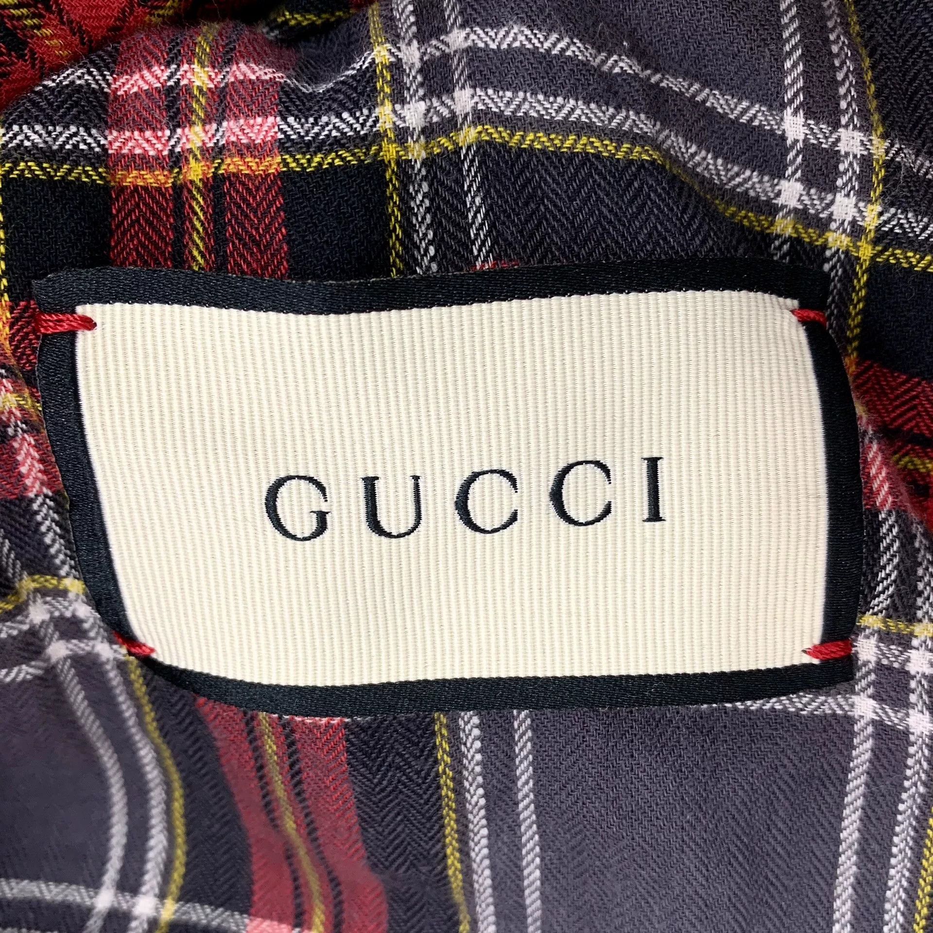 Gucci Gucci Logo Embroidery Denim Jacket Size 50 Size US M / EU 48-50 / 2 - 7 Thumbnail