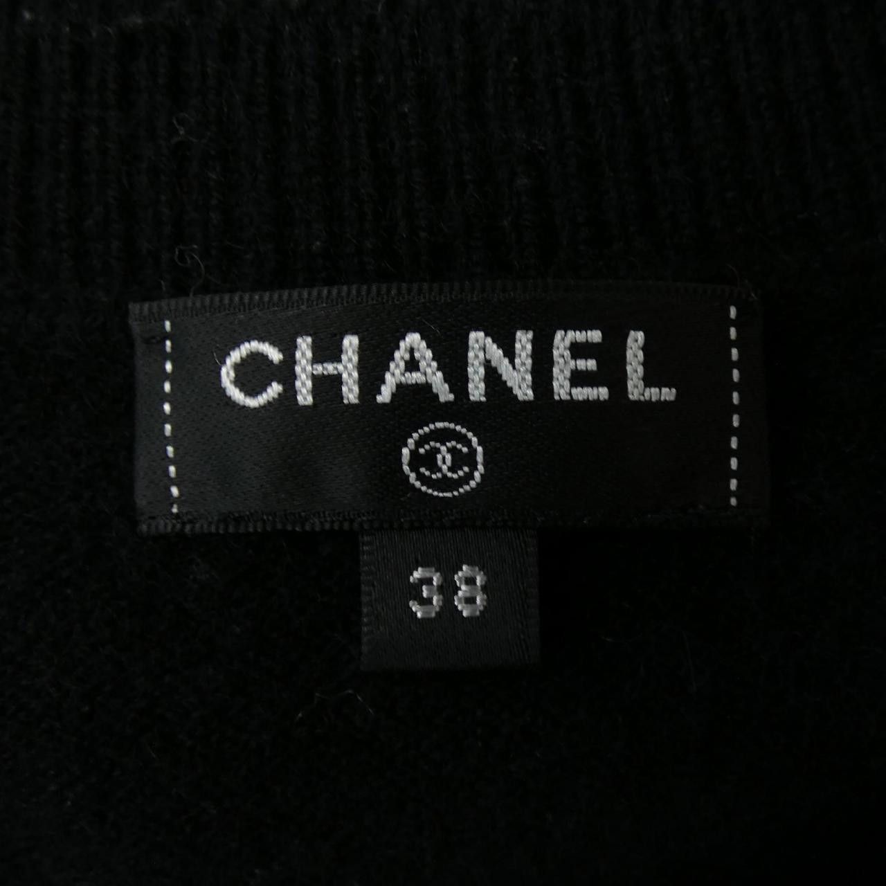 Chanel Chanel Chanel Cashmere Knit Top Textile Tops P61660K47202 DUTY FREE for USA Size ONE SIZE - 5 Thumbnail