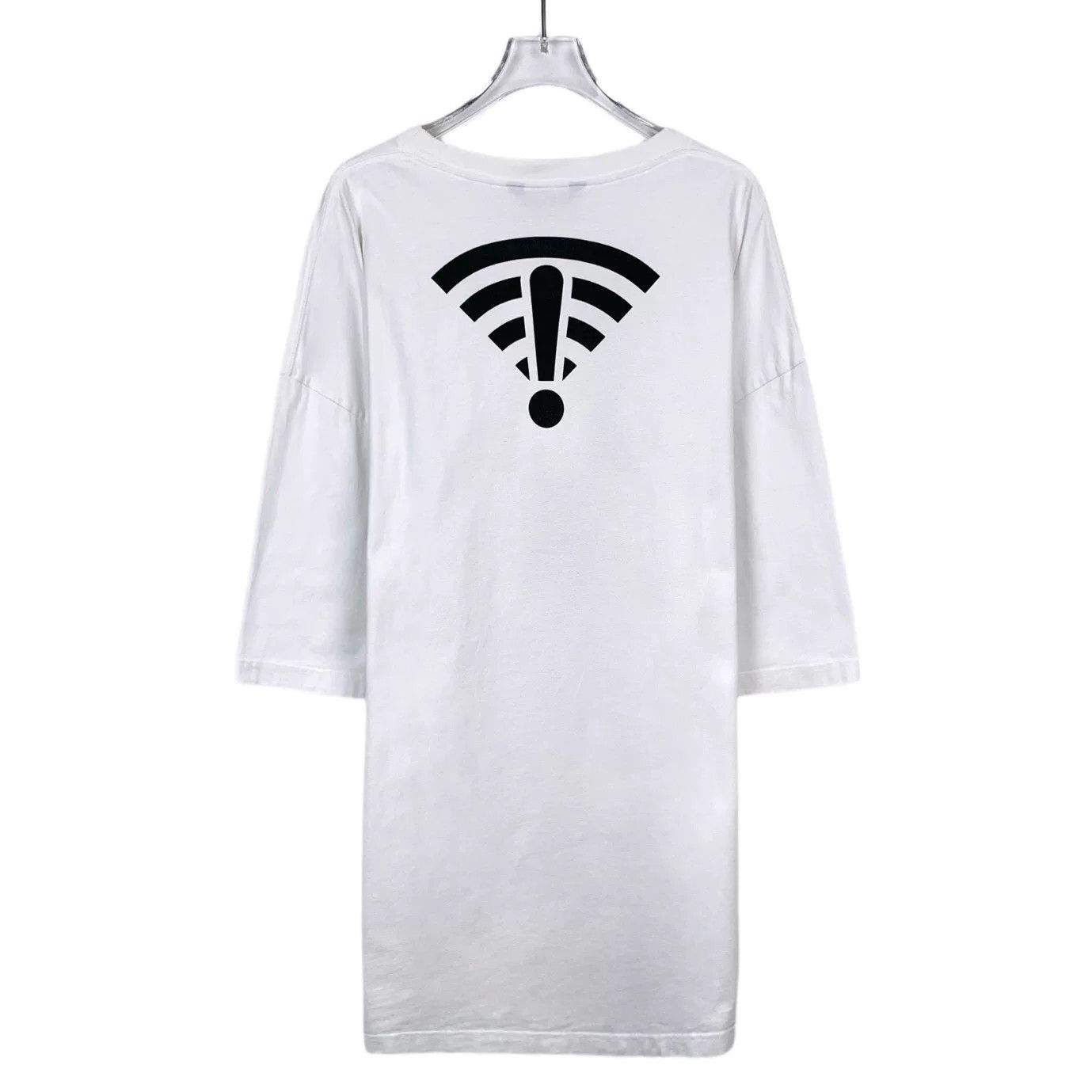 Balenciaga Balenciaga WiFi Arrow Print T-Shirt US M Size US M / EU 48-50 / 2 - 3 Thumbnail