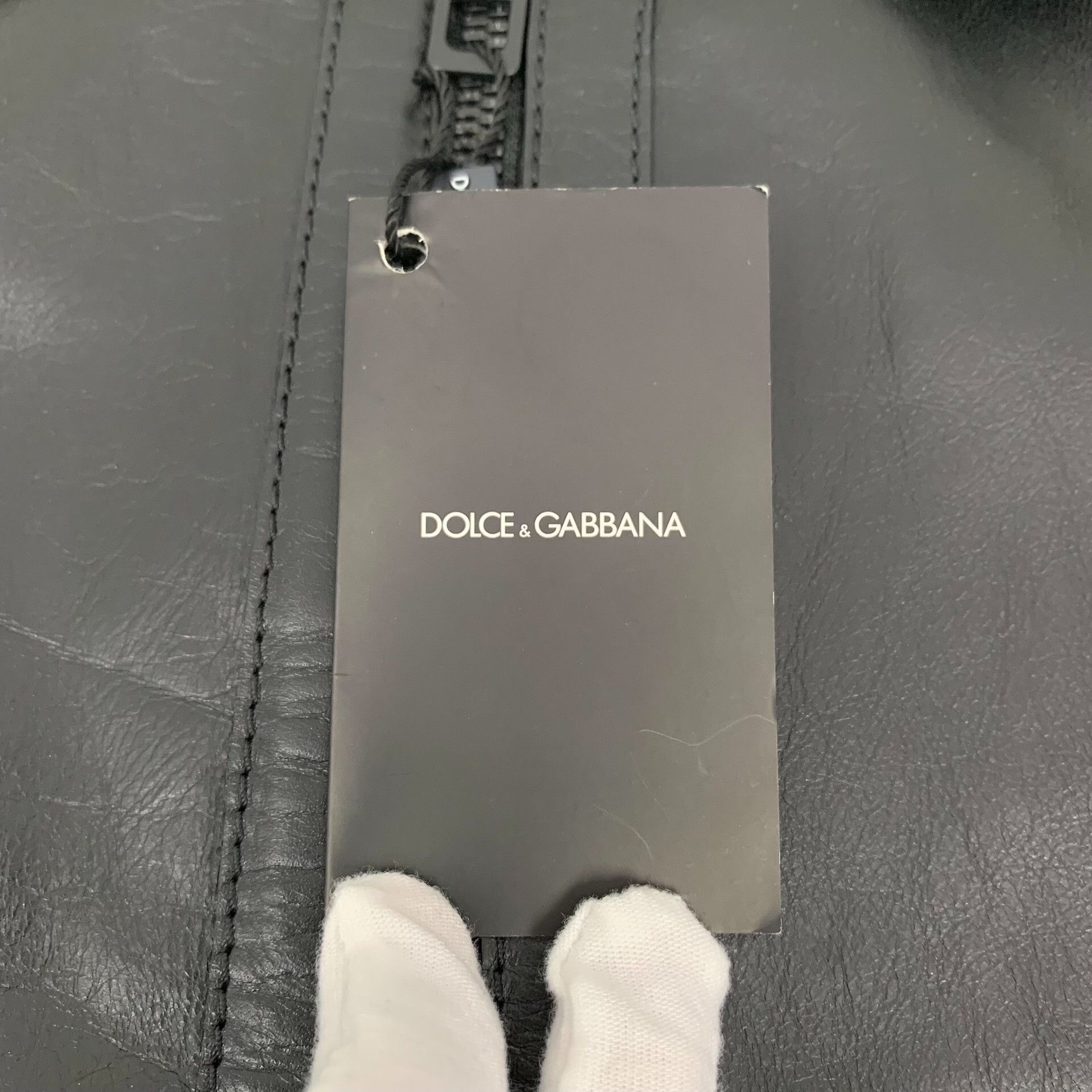 Dolce & Gabbana Dolce & Gabbana Bull Leather Jacket 50 Size US M / EU 48-50 / 2 - 7 Thumbnail