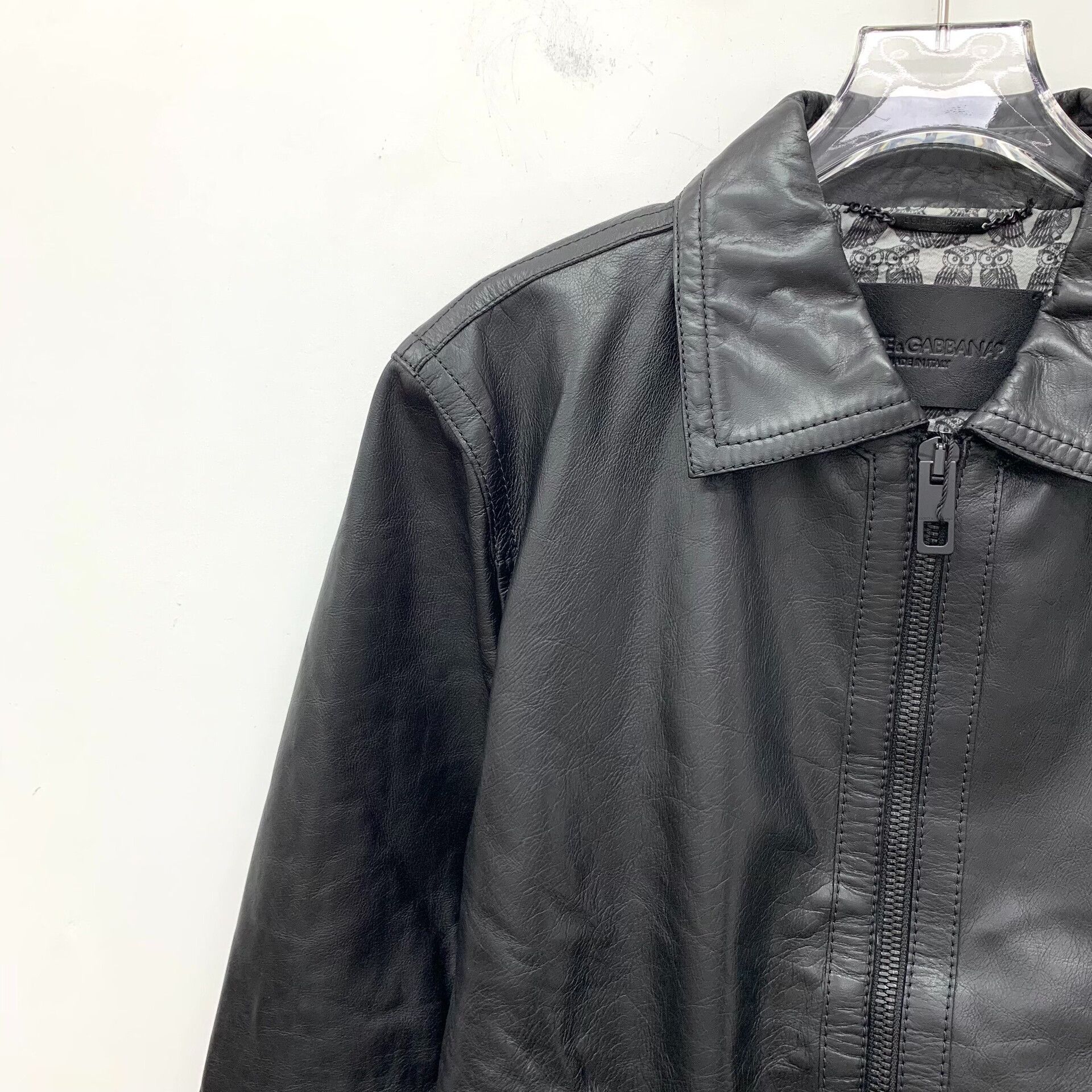Dolce & Gabbana Dolce & Gabbana Bull Leather Jacket 50 Size US M / EU 48-50 / 2 - 4 Thumbnail