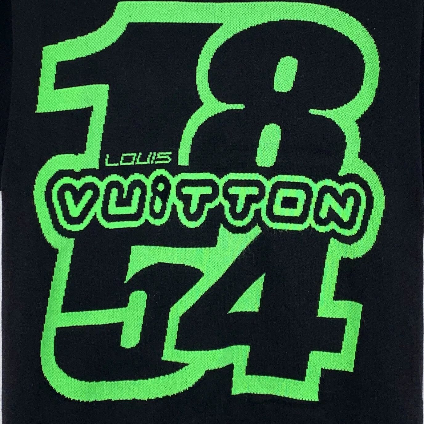 Louis Vuitton Louis Vuitton Neon Green 1854 Logo Knit T-Shirt S Size US S / EU 44-46 / 1 - 5 Thumbnail