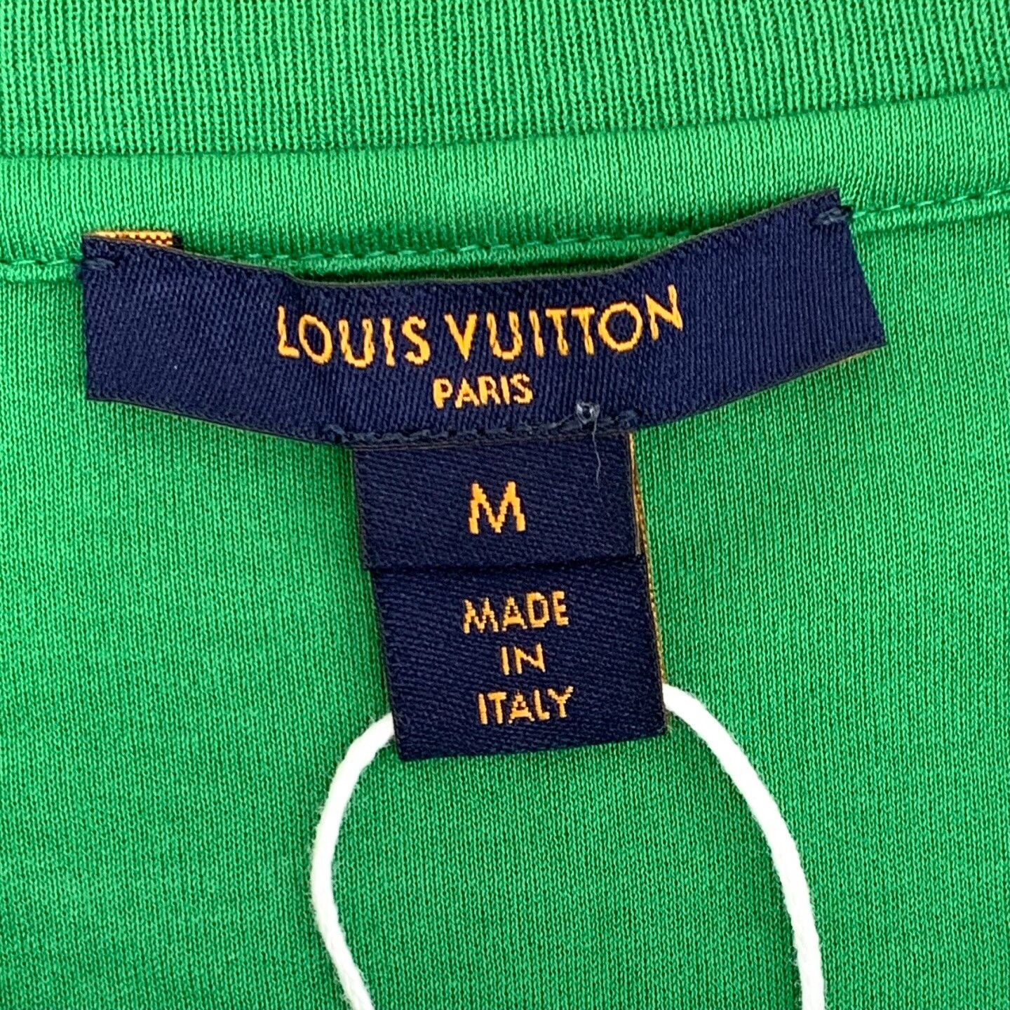 Louis Vuitton Louis Vuitton Green Logo Print T-Shirt Size M Size US M / EU 48-50 / 2 - 6 Thumbnail