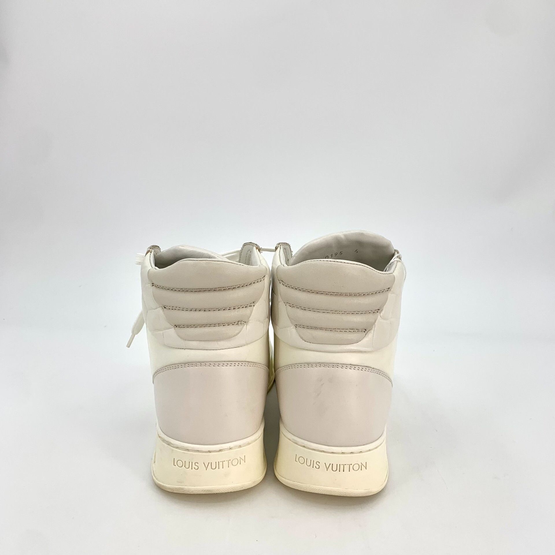 Louis Vuitton Louis Vuitton Croc Embossed High-Top Sneakers Size 7 Size US 7 / EU 40 - 5 Thumbnail