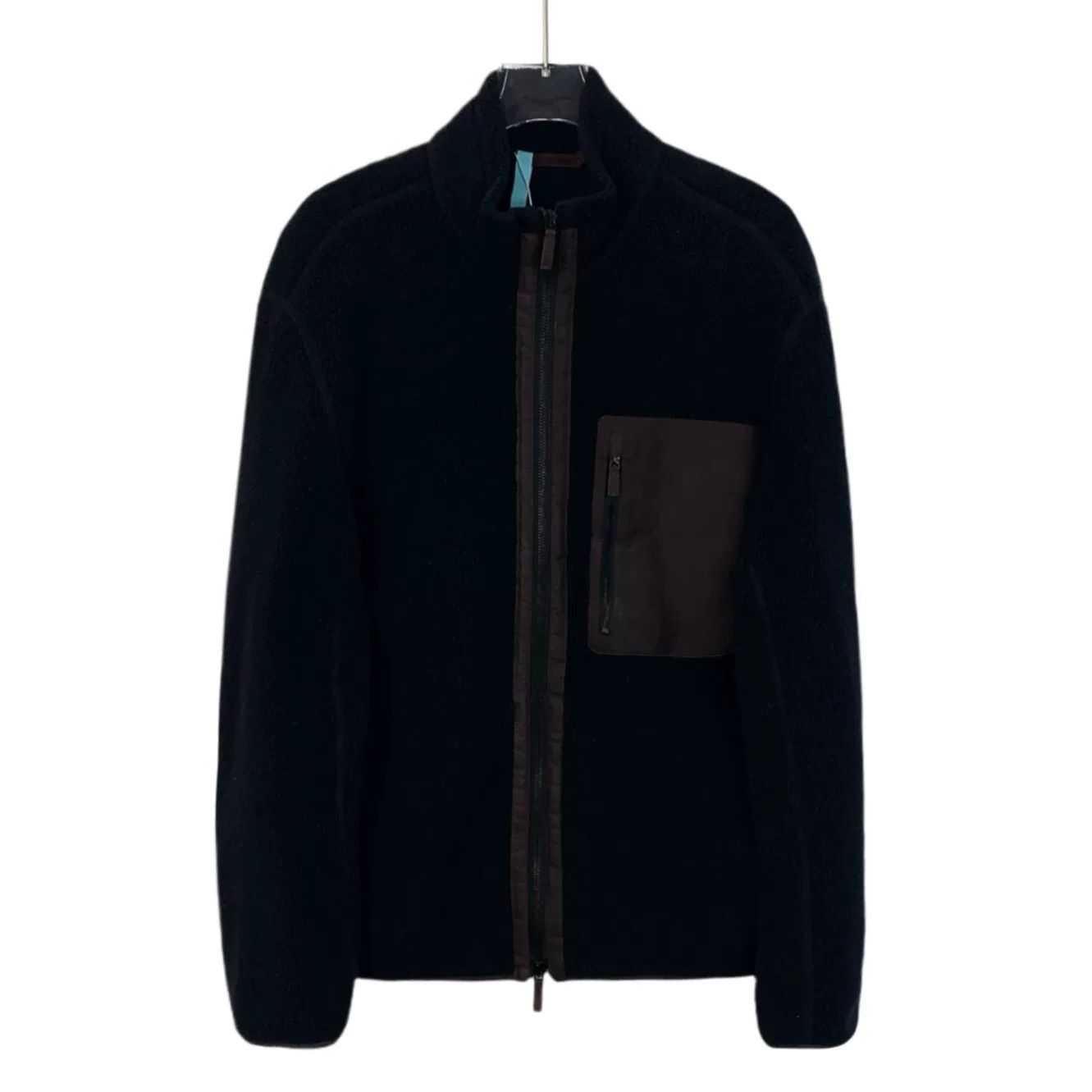Z Zegna Zegna Cotton Cashmere Fleece Zip Jacket XS Size US S / EU 44-46 / 1 - 2 Thumbnail
