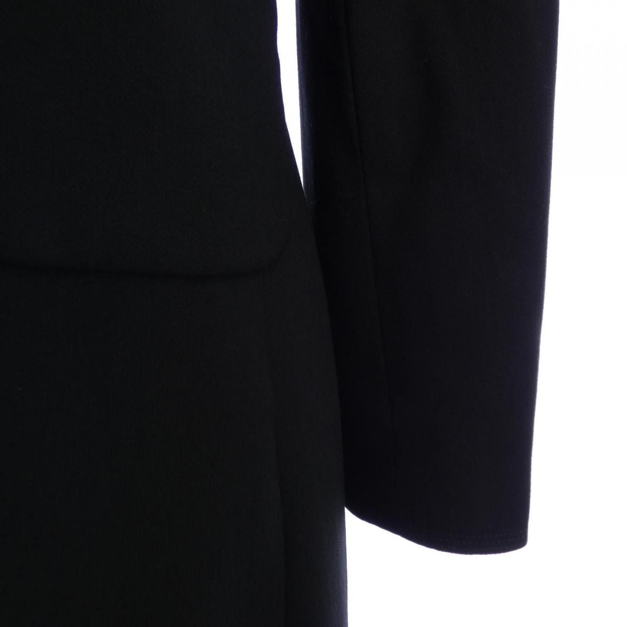 Chanel Chanel Chanel Wool Coat Textile Outerwear P07999W03030 DUTY FREE for USA Size ONE SIZE - 5 Thumbnail