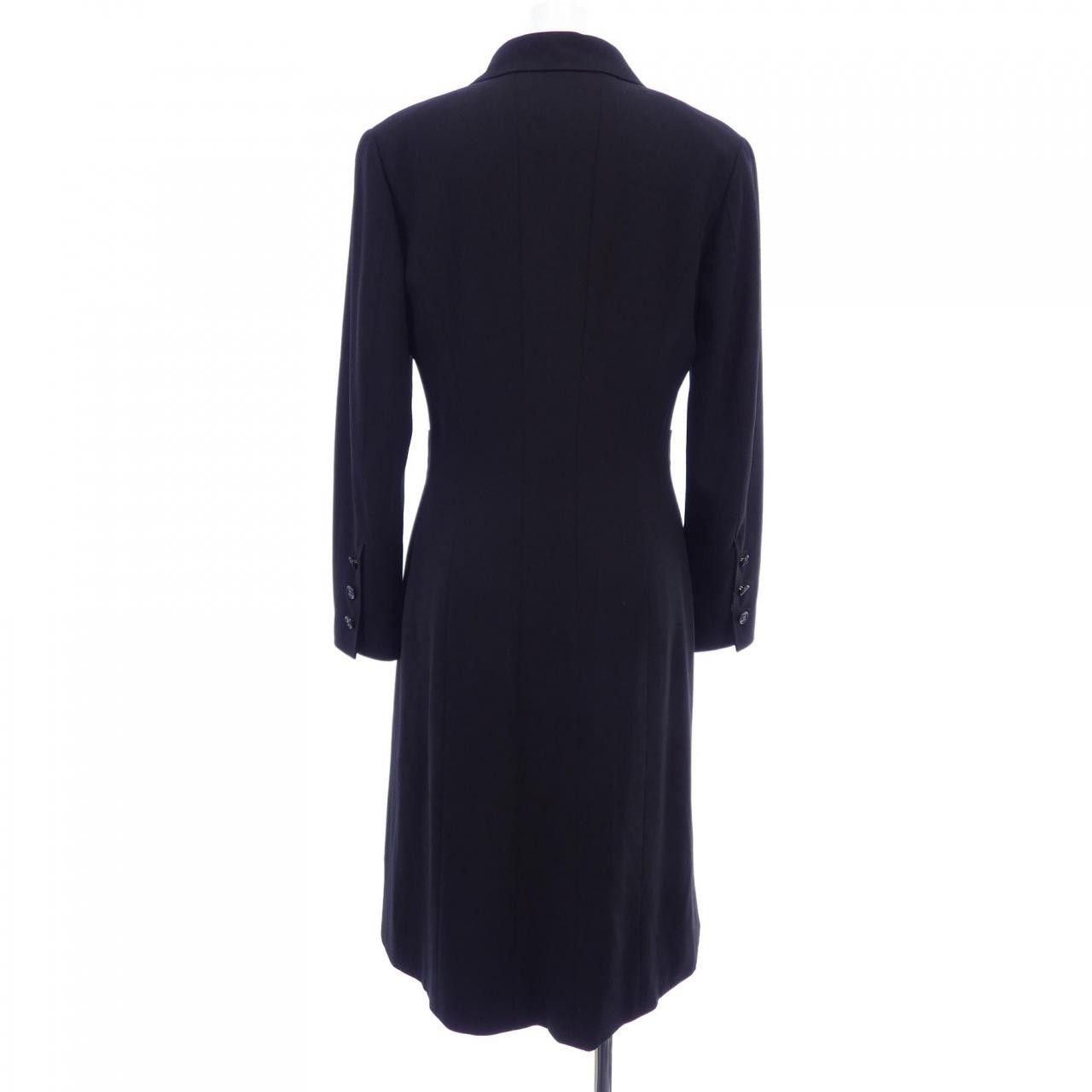 Chanel Chanel Chanel Wool Coat Textile Outerwear P07999W03030 DUTY FREE for USA Size ONE SIZE - 2 Thumbnail