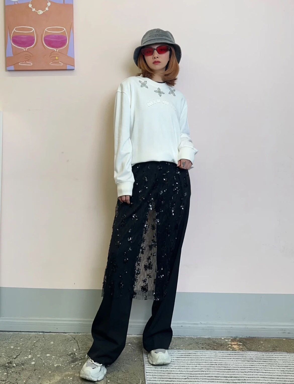Givenchy Givenchy Silver Star Appliqué Sweatshirt US S Size US S / EU 44-46 / 1 - 9 Thumbnail