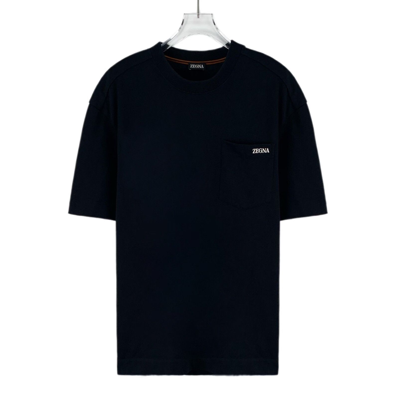 Z Zegna Zegna Logo Pocket Cotton T-Shirt XS Size US XS / EU 42 / 0 - 2 Thumbnail