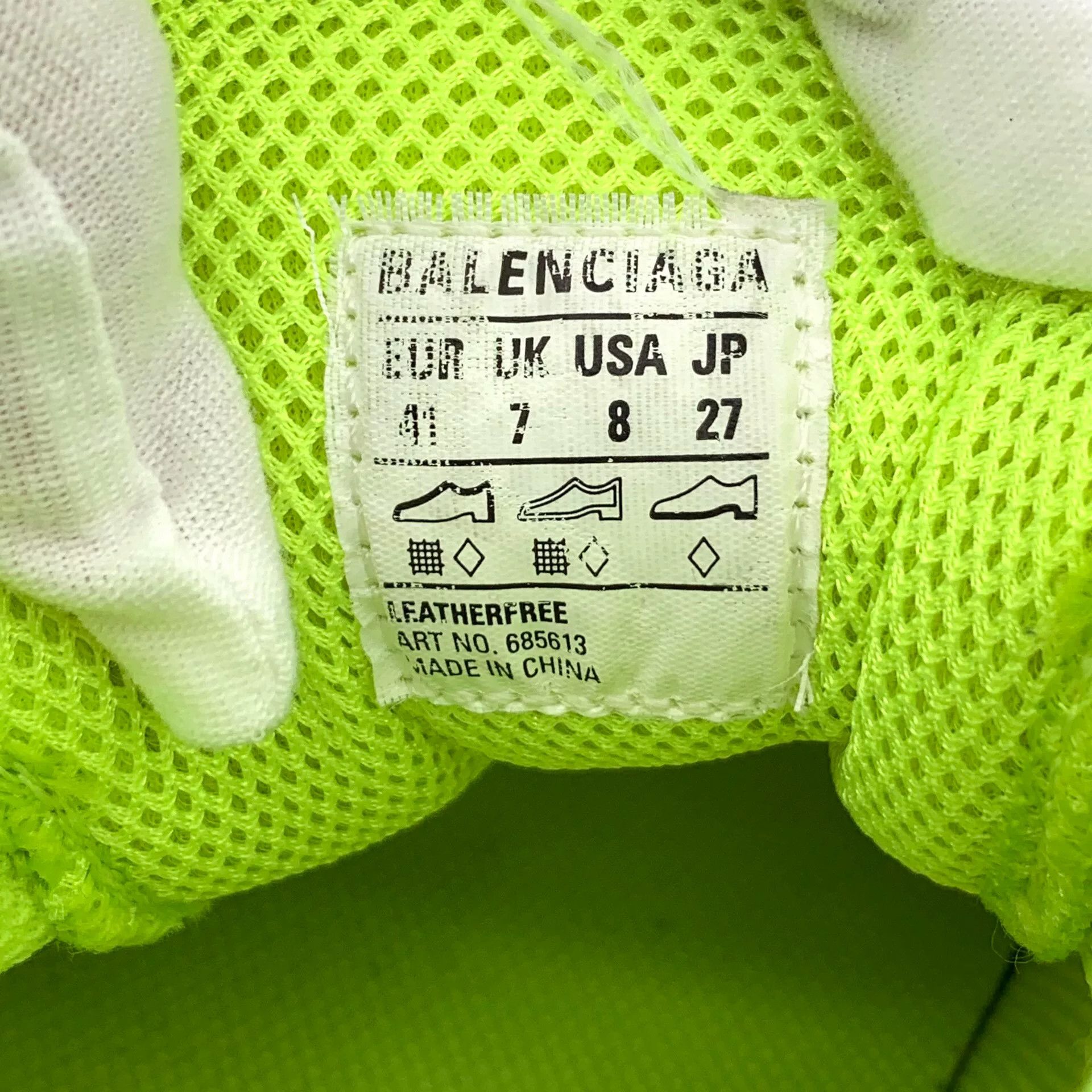 Balenciaga Balenciaga Neon Green Bouncer Sneakers 41 Size US 8 / EU 41 - 7 Thumbnail