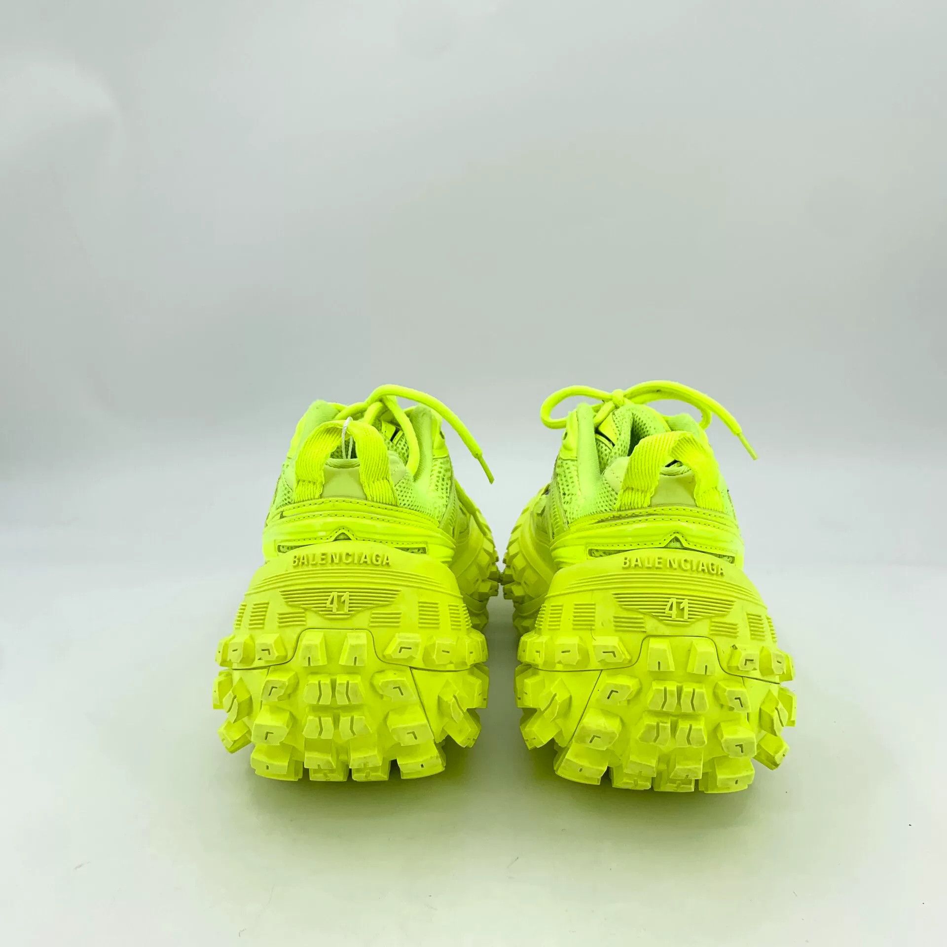 Balenciaga Balenciaga Neon Green Bouncer Sneakers 41 Size US 8 / EU 41 - 5 Thumbnail