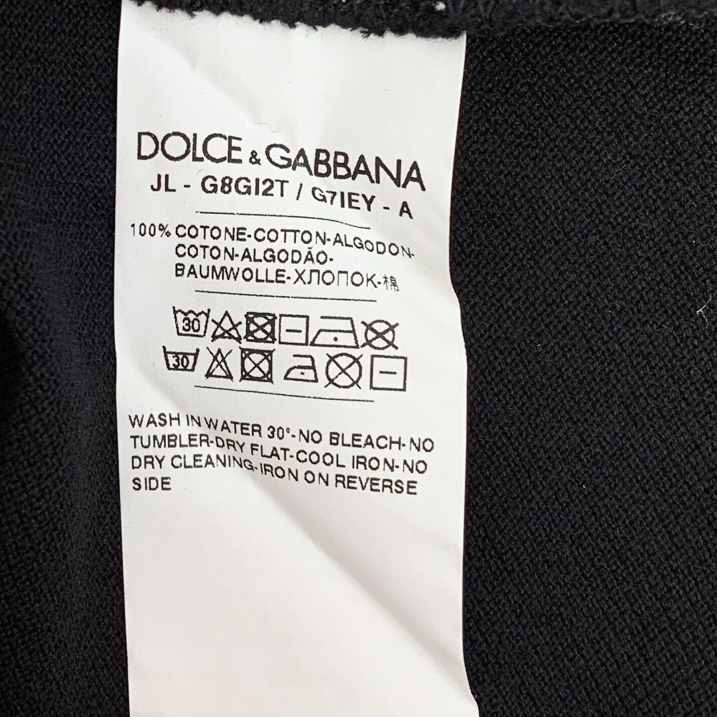 Dolce & Gabbana Dolce & Gabbana Crown Embroidery Polo Shirt Size 48 Size US M / EU 48-50 / 2 - 7 Thumbnail