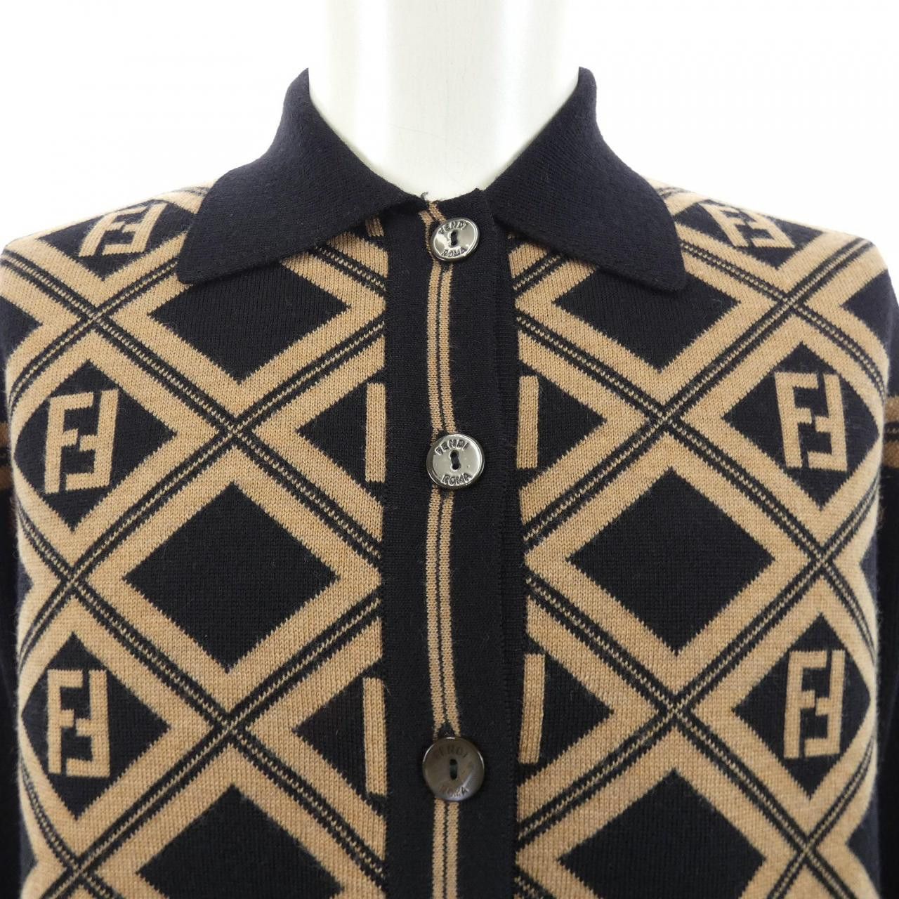Fendi Fendi Fendi Cardigan Textile Tops DUTY FREE for USA Size ONE SIZE - 5 Thumbnail