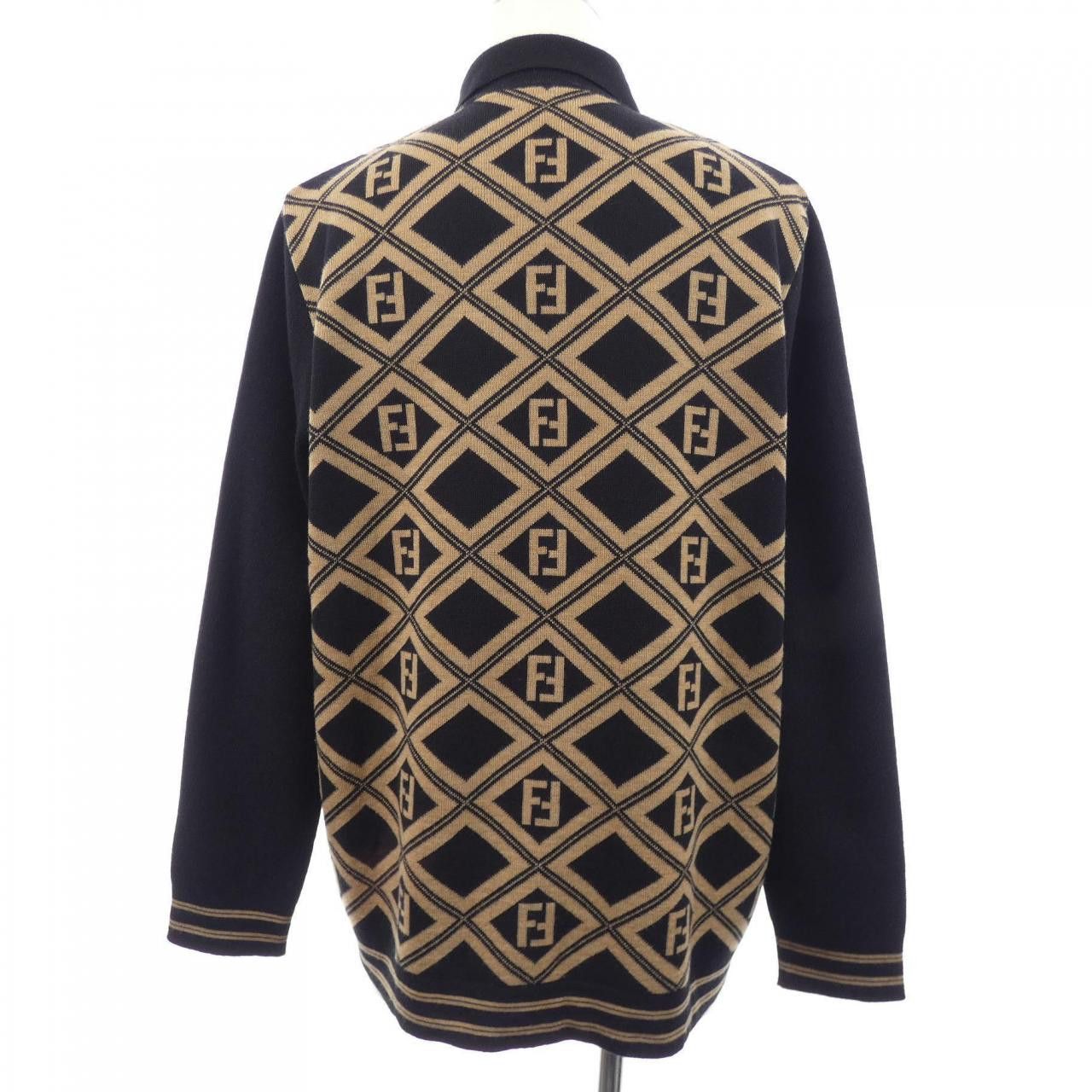 Fendi Fendi Fendi Cardigan Textile Tops DUTY FREE for USA Size ONE SIZE - 2 Thumbnail