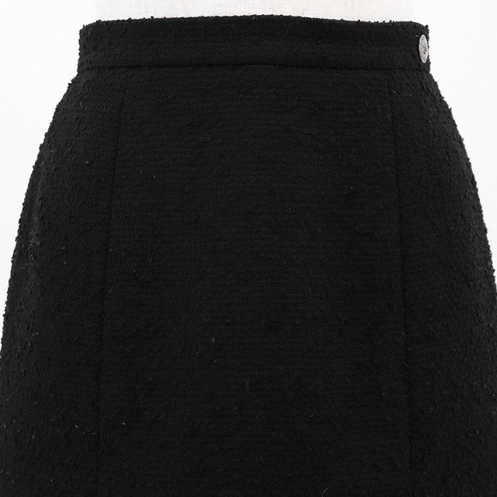 Chanel Chanel Chanel Tweed Pleated Skirt Textile Skirts P09679 DUTY FREE for USA Size ONE SIZE - 3 Thumbnail