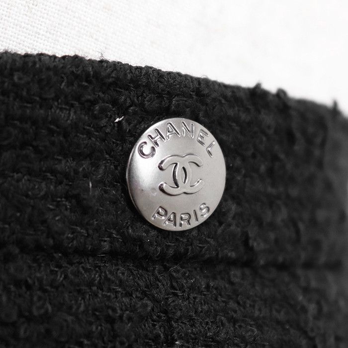 Chanel Chanel Chanel Tweed Pleated Skirt Textile Skirts P09679 DUTY FREE for USA Size ONE SIZE - 4 Thumbnail