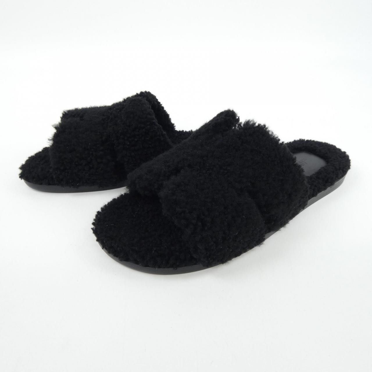 Hermes Hermes Hermes Izmir Sheepskin Sandals Leather Shoes DUTY FREE for USA Size ONE SIZE - 3 Thumbnail