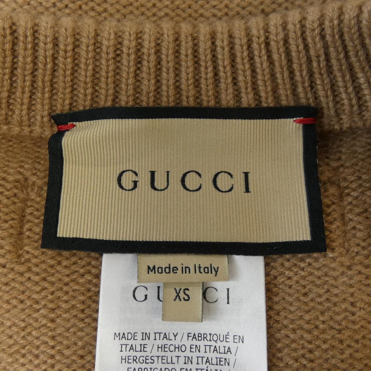 Gucci Gucci Gucci 100 Percent Cashmere Vest Textile Tops 773568XKDUV DUTY FREE for USA Size ONE SIZE - 4 Thumbnail