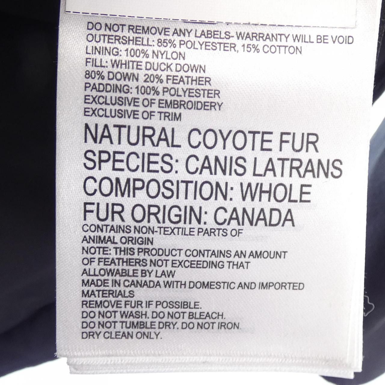 Canada Goose Canada Goose Canada Goose ROSSCLAIR down coat Textile Outerwear 2580LA DUTY FREE for USA Size ONE SIZE - 3 Thumbnail
