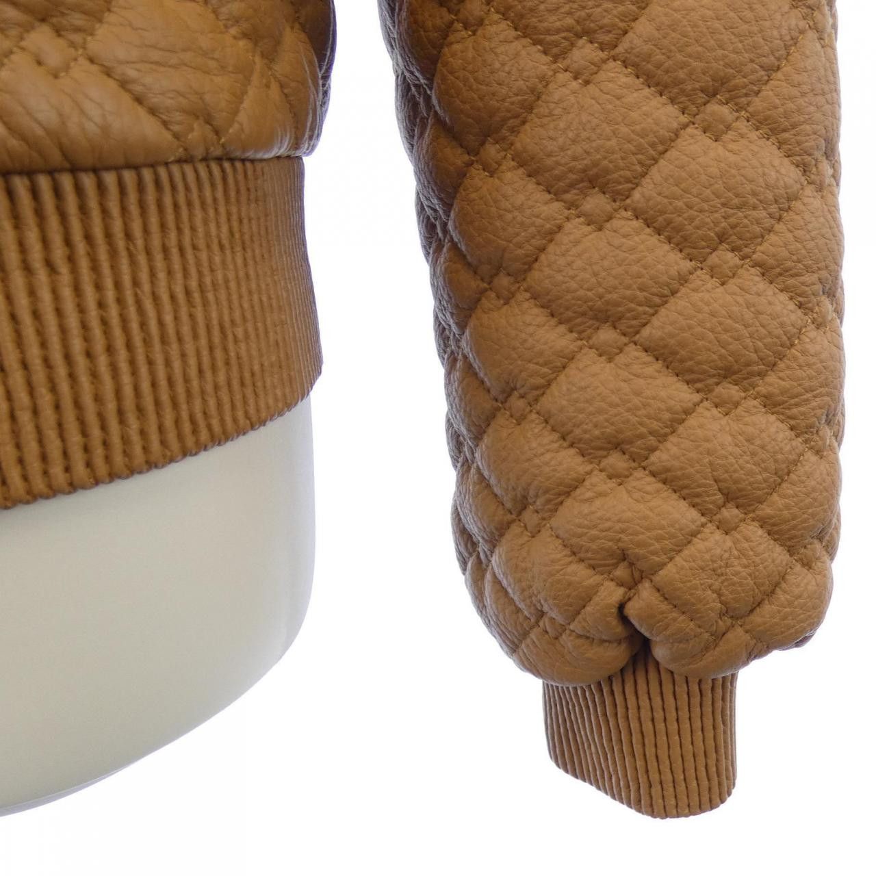Hermes Hermes Hermes Leather Jacket Leather Outerwear DUTY FREE for USA Size ONE SIZE - 8 Thumbnail
