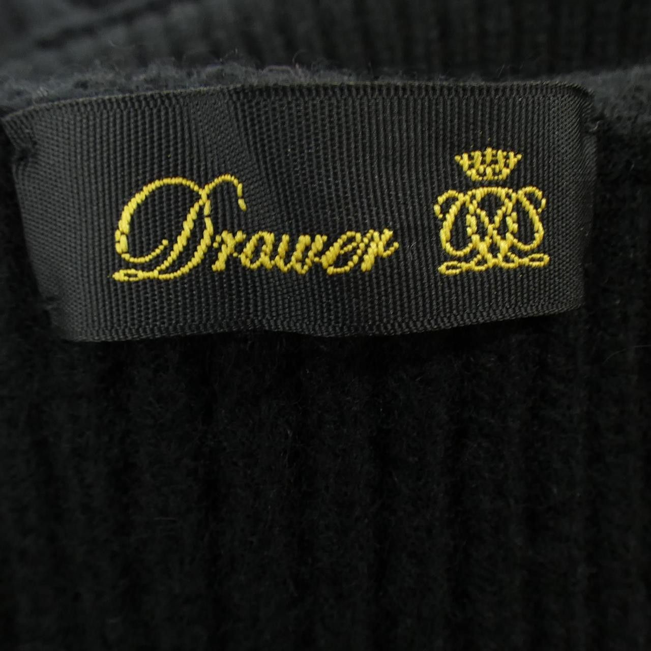 Other Other Drawer Cashmere Blend Knitwear Textile Tops 6518-105-0459 DUTY FREE for USA Size ONE SIZE - 4 Thumbnail