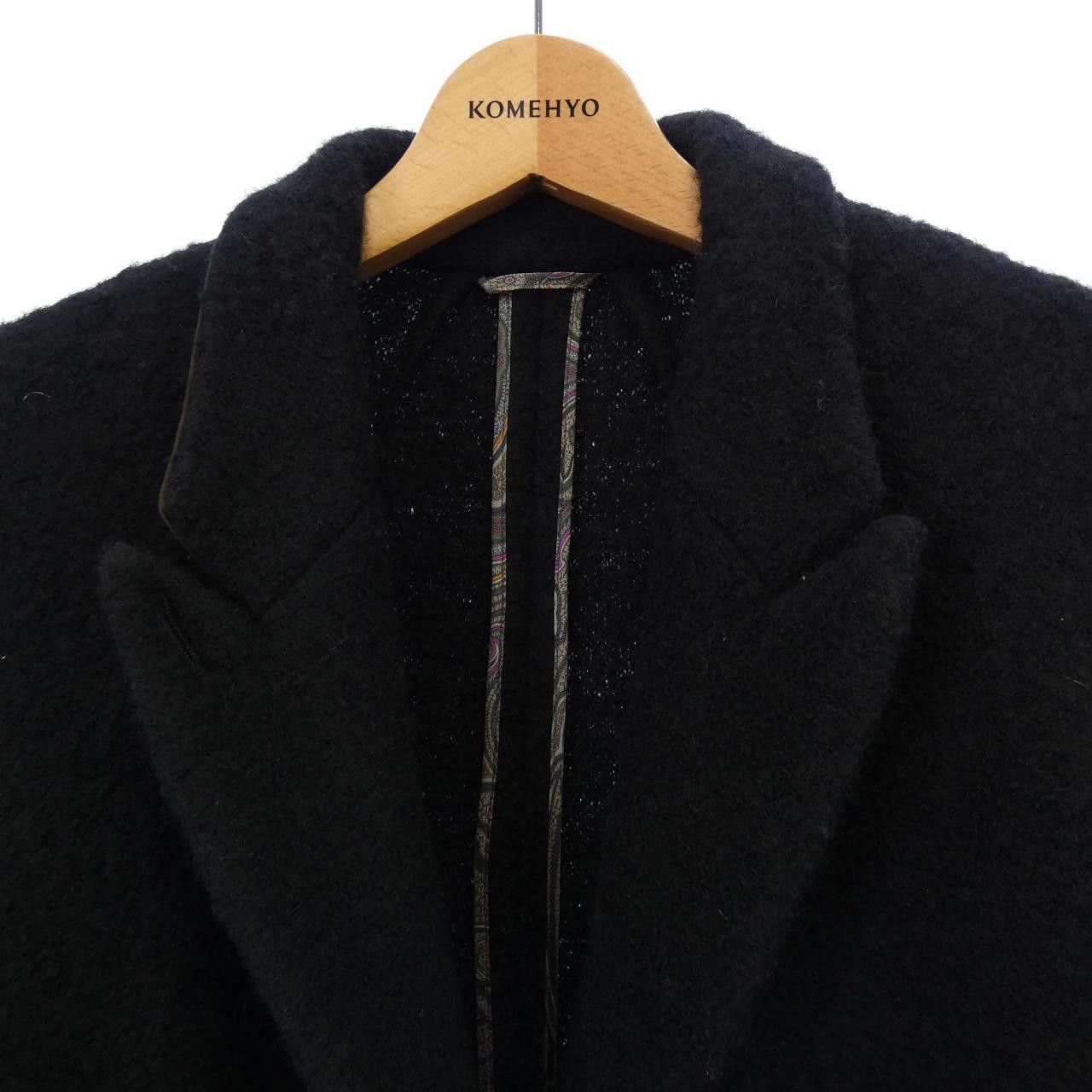 Etro Etro Etro Wool Coat Others Outerwear 132-18411-0559 DUTY FREE for USA Size ONE SIZE - 5 Thumbnail