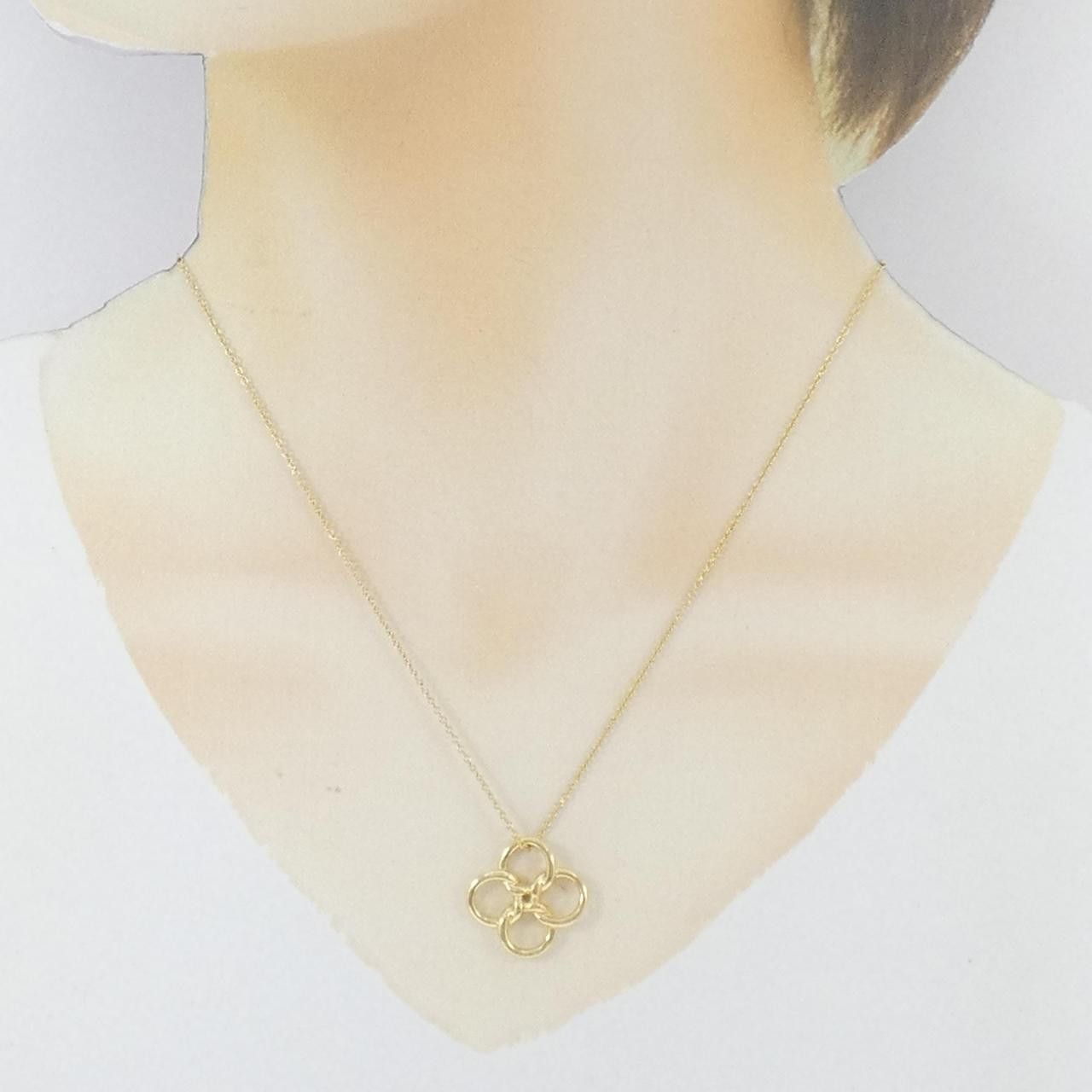 Tiffany & Co. Tiffany & Co. Tiffany & Co. Quadrofolio Small Au750 Necklace Precious Metal Necklace DUTY FREE for USA Size ONE SIZE - 6 Thumbnail