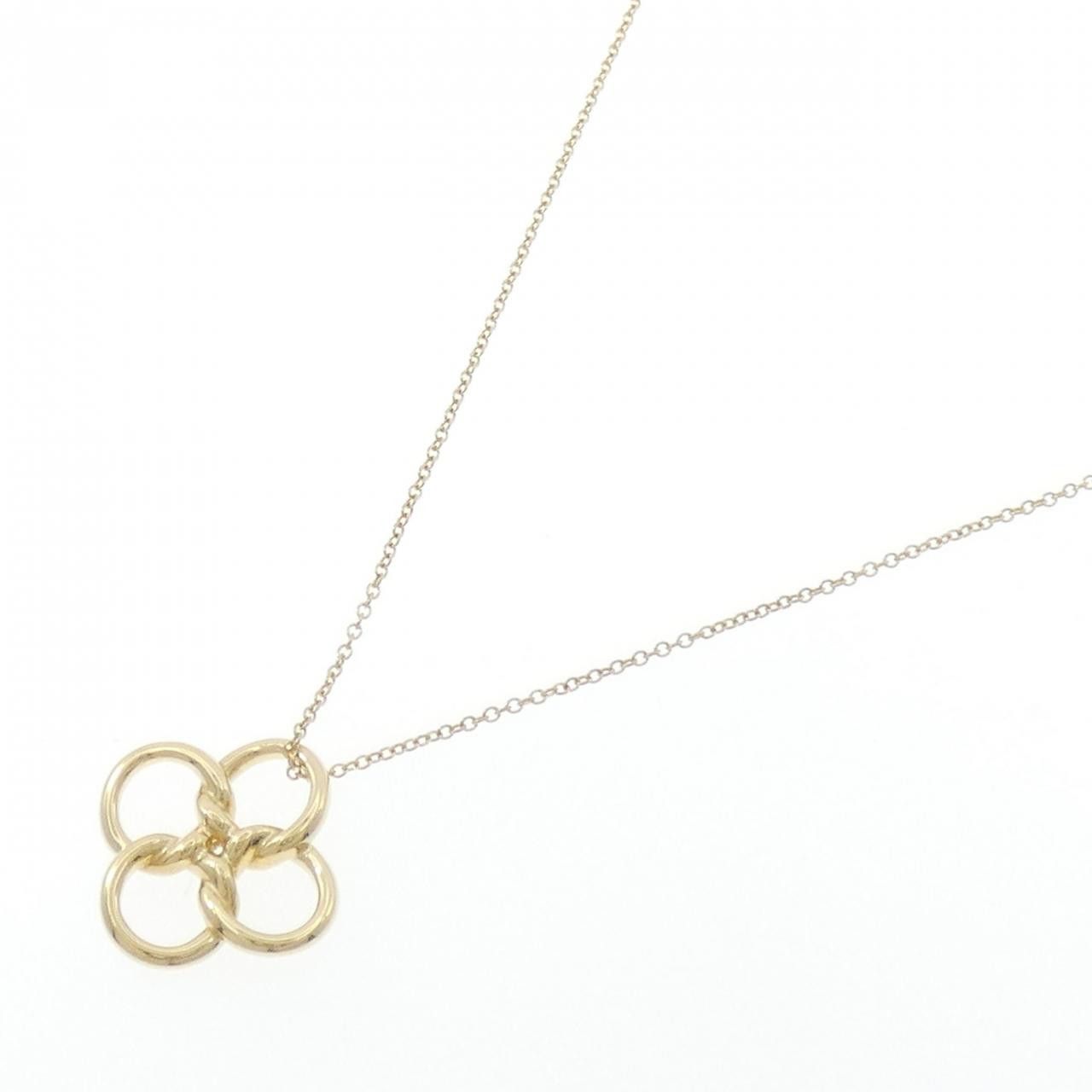 Tiffany & Co. Tiffany & Co. Tiffany & Co. Quadrofolio Small Au750 Necklace Precious Metal Necklace DUTY FREE for USA Size ONE SIZE - 2 Thumbnail