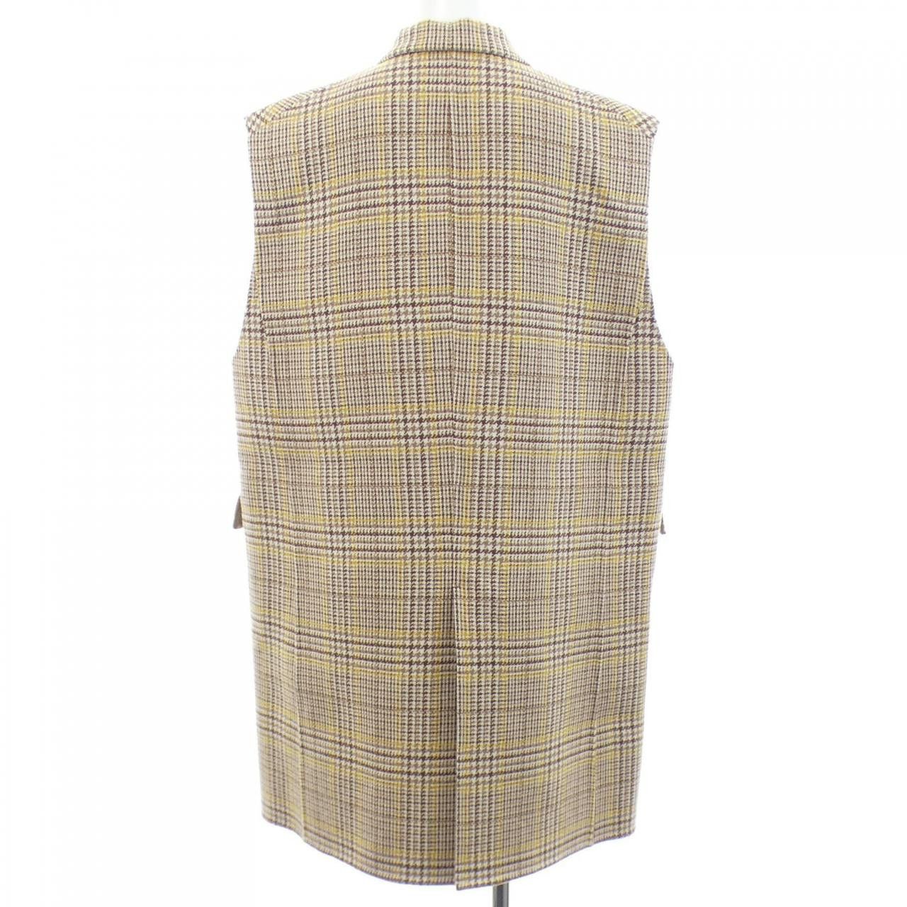 Other Other Drawer Cashmere Blend Long Vest Textile Outerwear 6525-299-0795 DUTY FREE for USA Size ONE SIZE - 2 Thumbnail