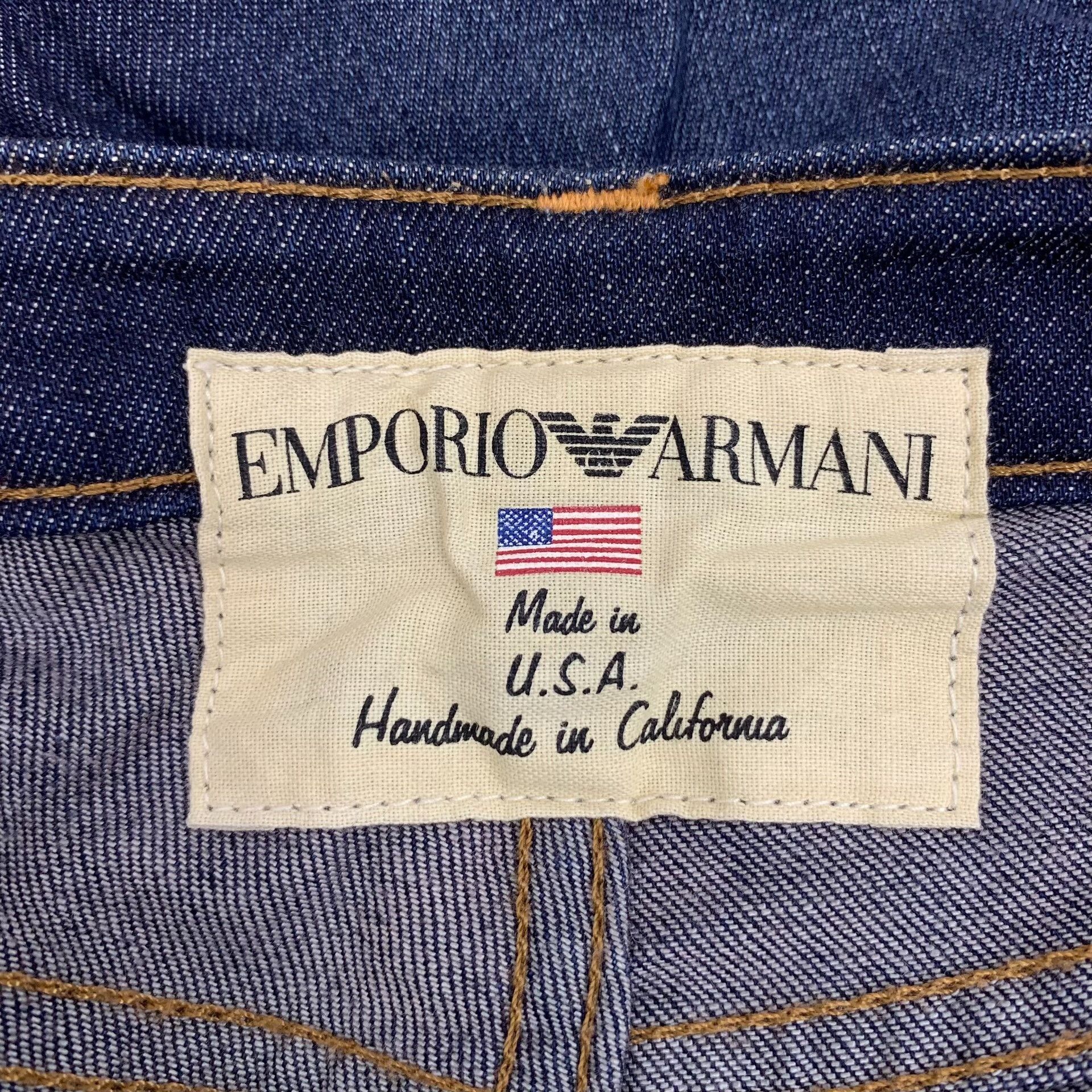 Emporio Armani Emporio Armani Washed Cotton Denim Jeans US 28 Size US 28 / EU 44 - 8 Thumbnail