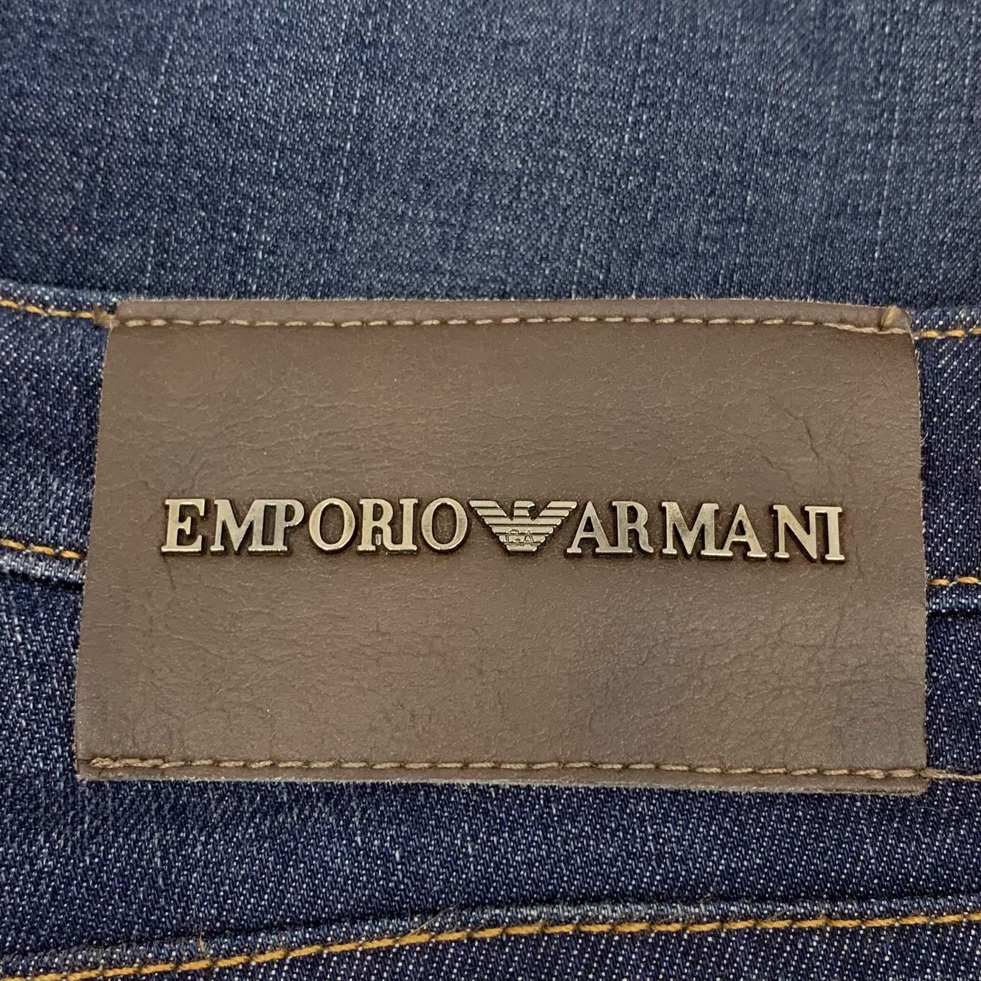 Emporio Armani Emporio Armani Washed Cotton Denim Jeans US 28 Size US 28 / EU 44 - 7 Thumbnail