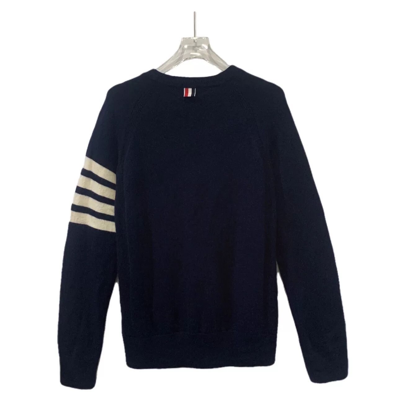 Thom Browne Thom Browne Cashmere 4-Bar Stripe Sweater Size 0 Size US XS / EU 42 / 0 - 3 Thumbnail