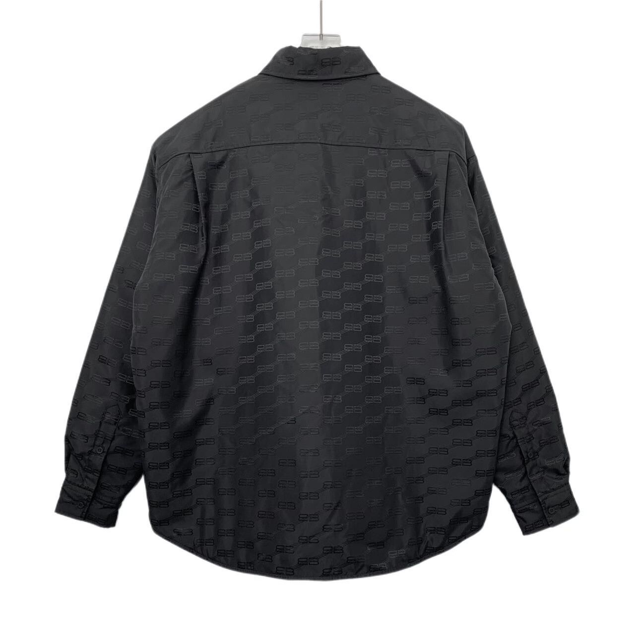 Balenciaga Balenciaga Logo Print Shirt Jacket 48 Size US M / EU 48-50 / 2 - 3 Thumbnail