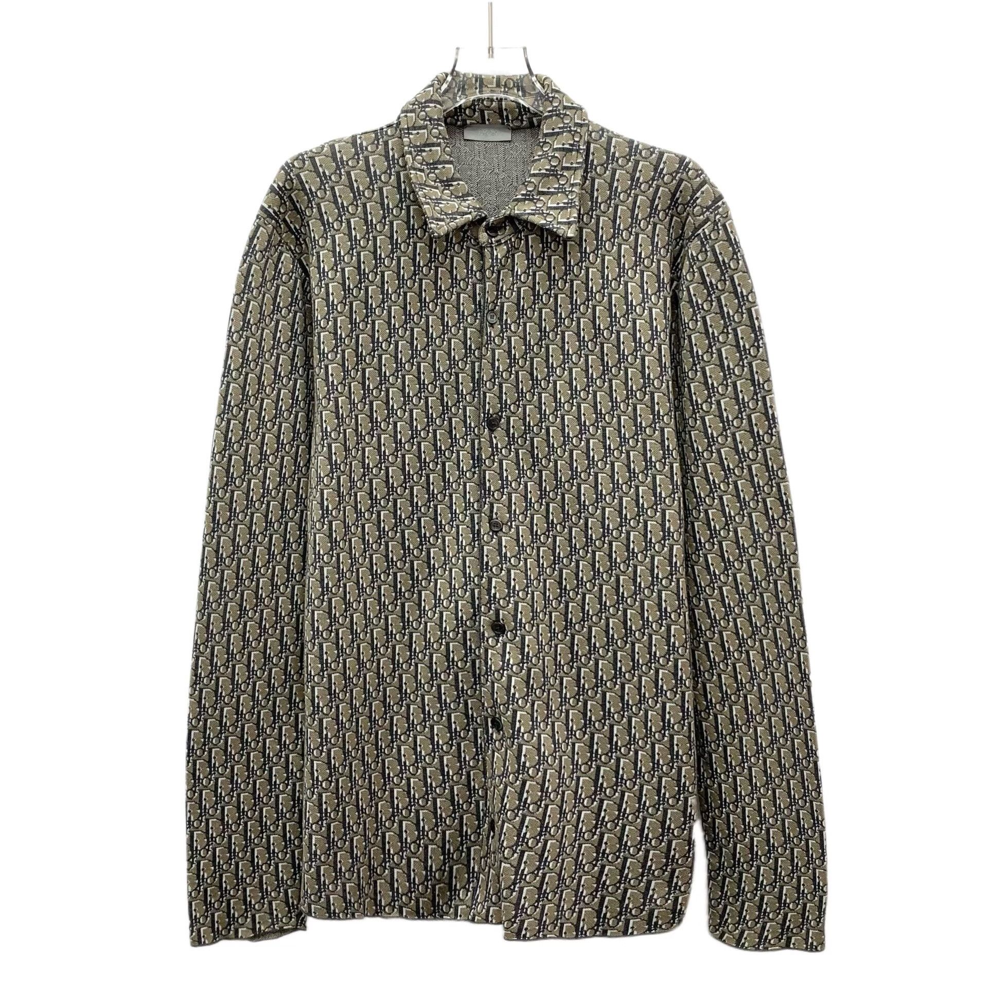 Dior Dior Oblique Monogram Jacquard Shirt Size S Size US S / EU 44-46 / 1 - 2 Thumbnail