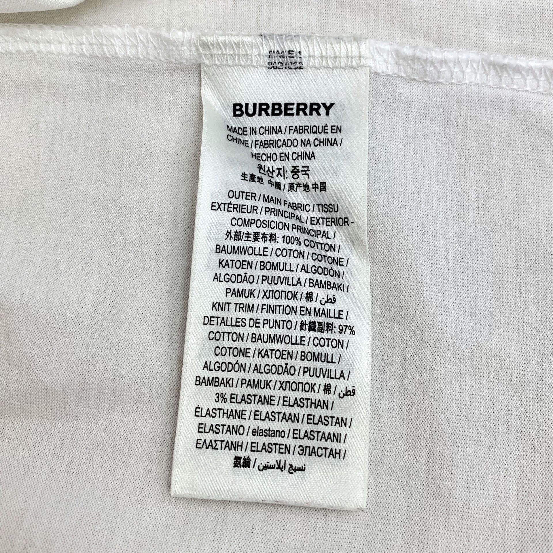 Burberry Burberry 3D Logo Print T-Shirt XS Size US XS / EU 42 / 0 - 8 Thumbnail